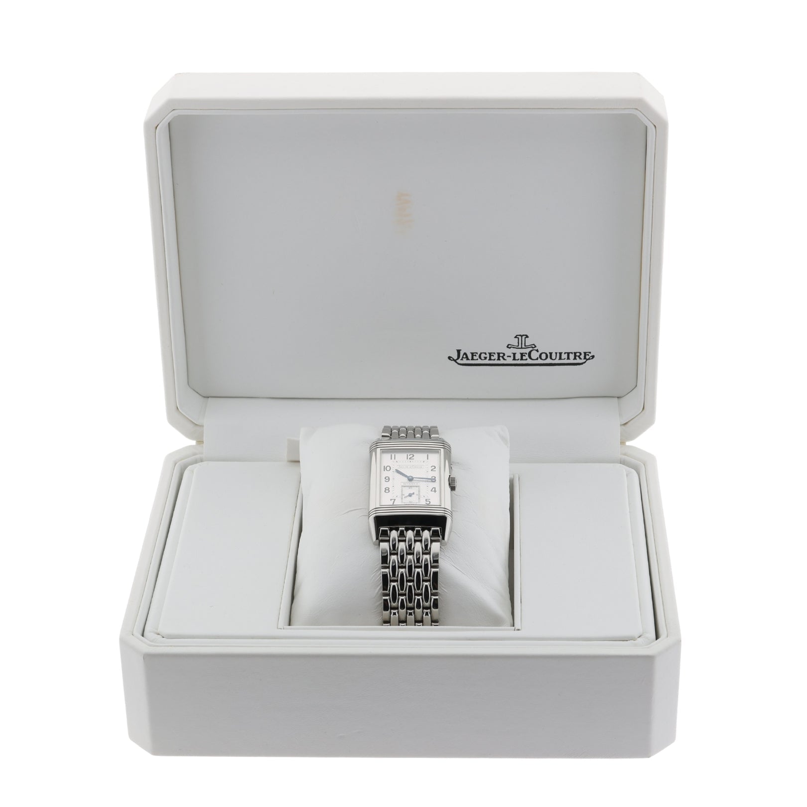 Jaeger - LeCoultre Reverso Duoface, Night & Day, Stahlband, Ref. 270.8.54/270.840.622B, 10 - 2000, B+P - LUXUHRIA