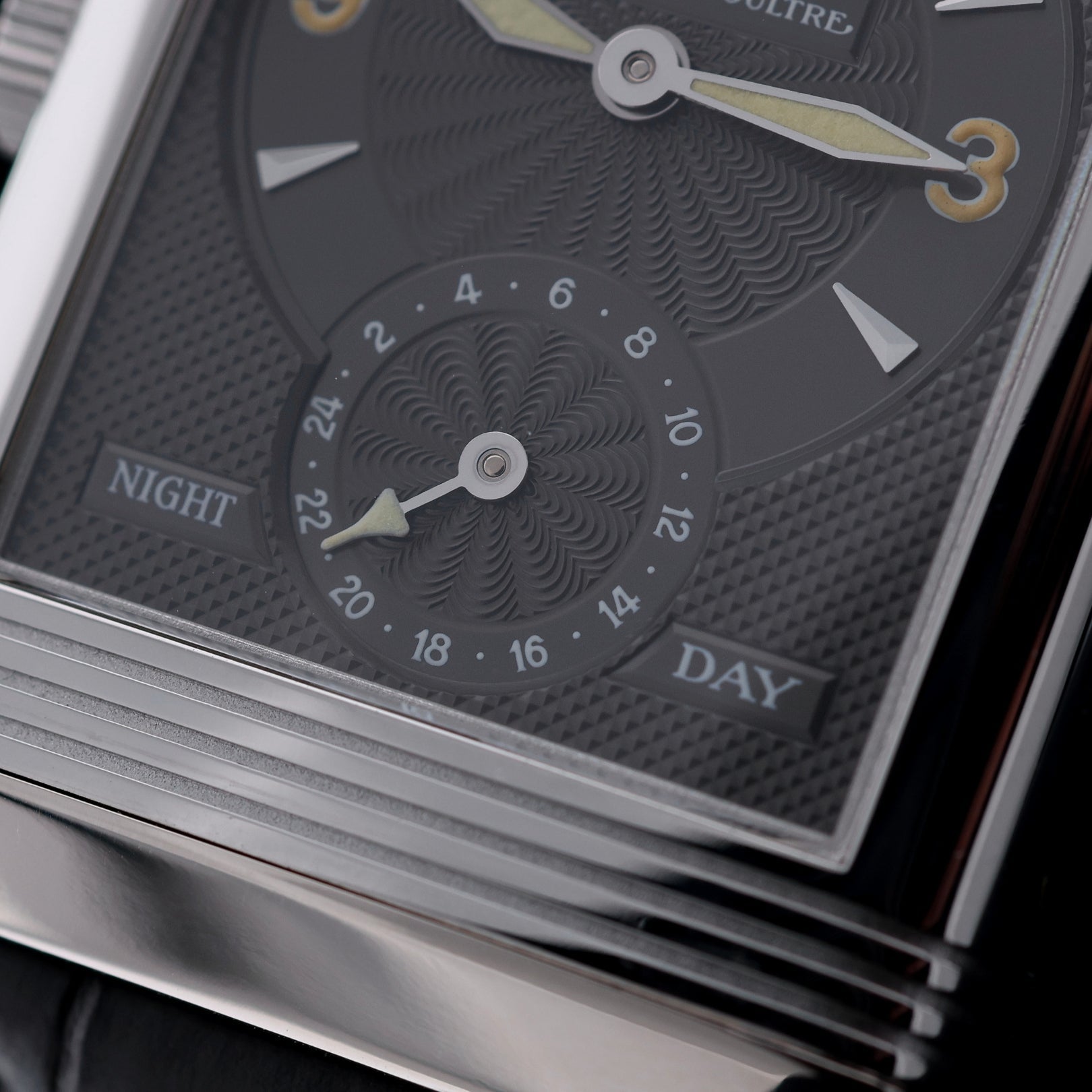 Jaeger - LeCoultre Reverso Duoface, Night & Day, Weißgold, 42.2x26mm, Ref. 270.3.54, mit Box - LUXUHRIA