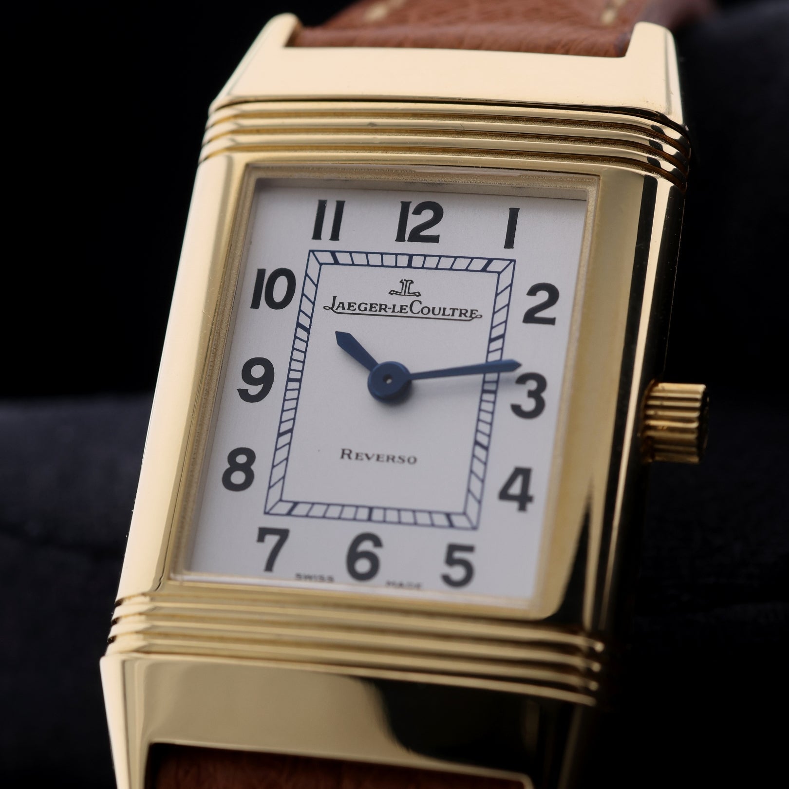 Jaeger - LeCoultre Reverso Lady, Gelbgold, Ref. 260.1.08, 01 - 2005, B+P - LUXUHRIA