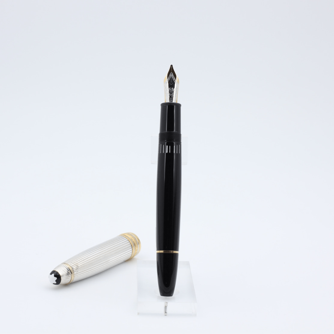 MONTBLANC Füllfederhalter Silver Doué - LUXUHRIA