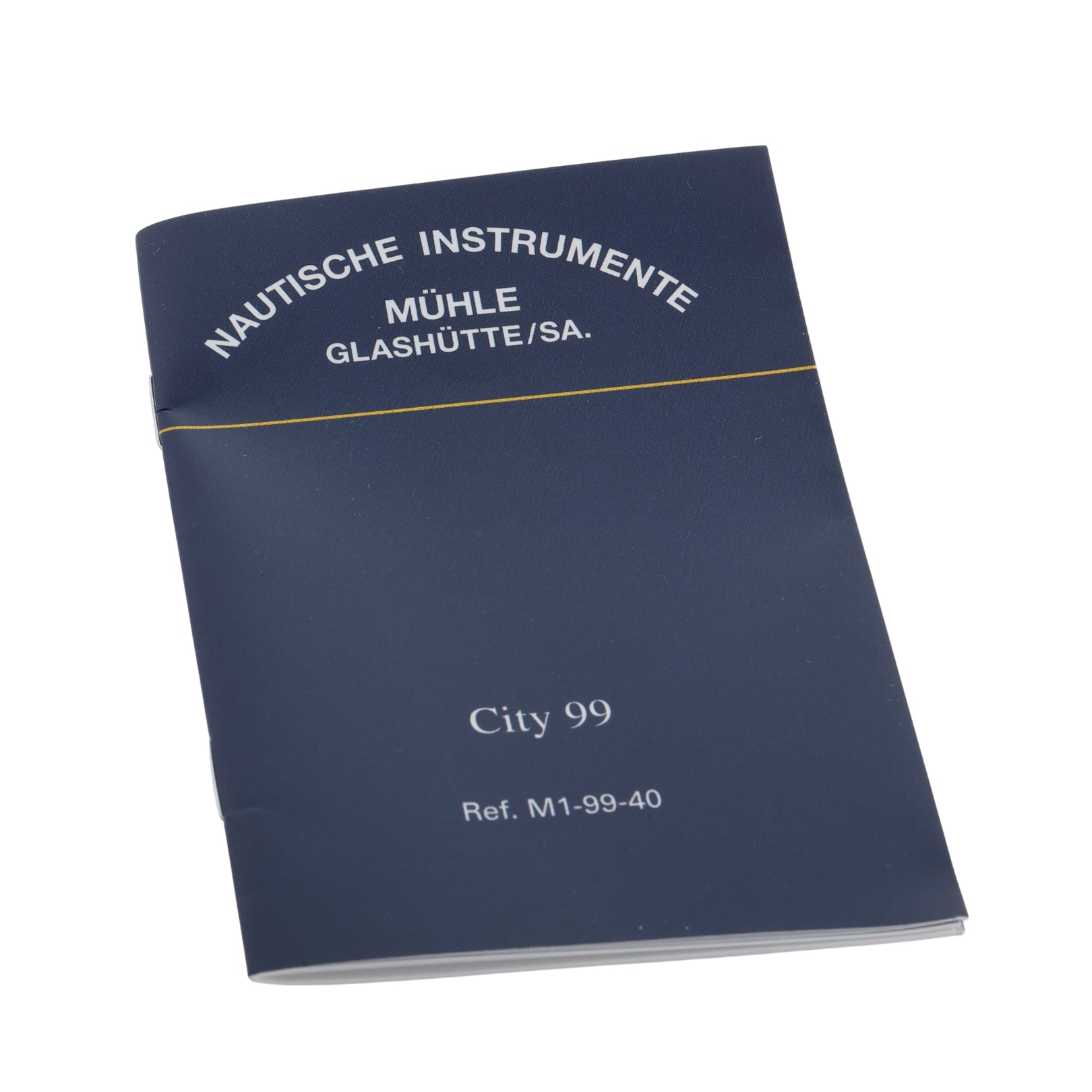 Mühle Glashütte Nautische Instrumente, City 99, Edelstahl, Ref. M1 - 99 - 40, 05 - 2008, B+P - LUXUHRIA