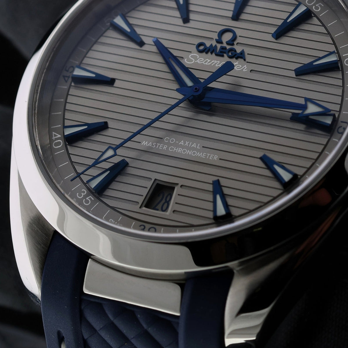 Omega Seamaster Aqua Terra 150M, Master Chronometer, Ref. 220.12.41.21.06.001, 10-2017, B+P - LUXUHRIA