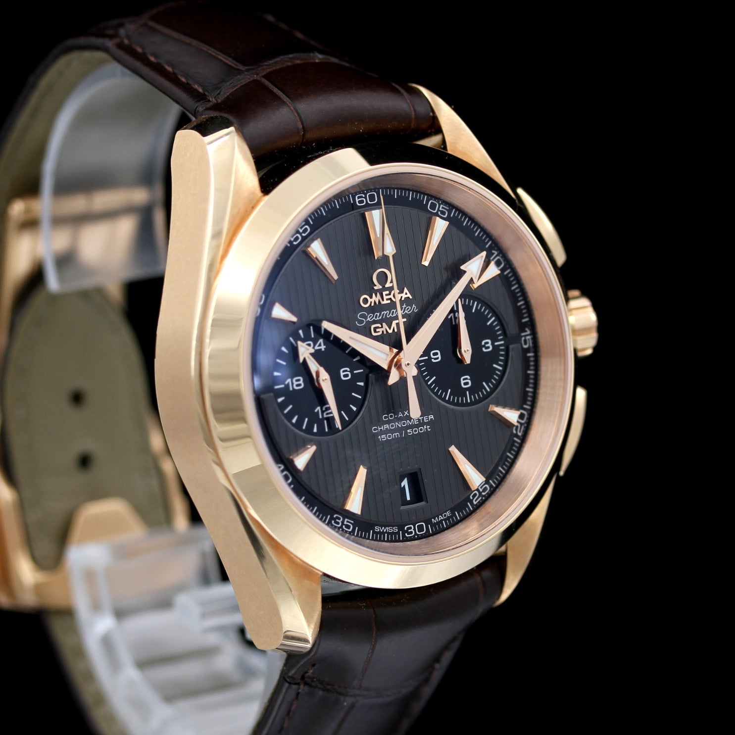 Omega Seamaster Aqua Terra 43mm, Rotgold, Ref. 231.53.43.52.06.001, B+P - LUXUHRIA