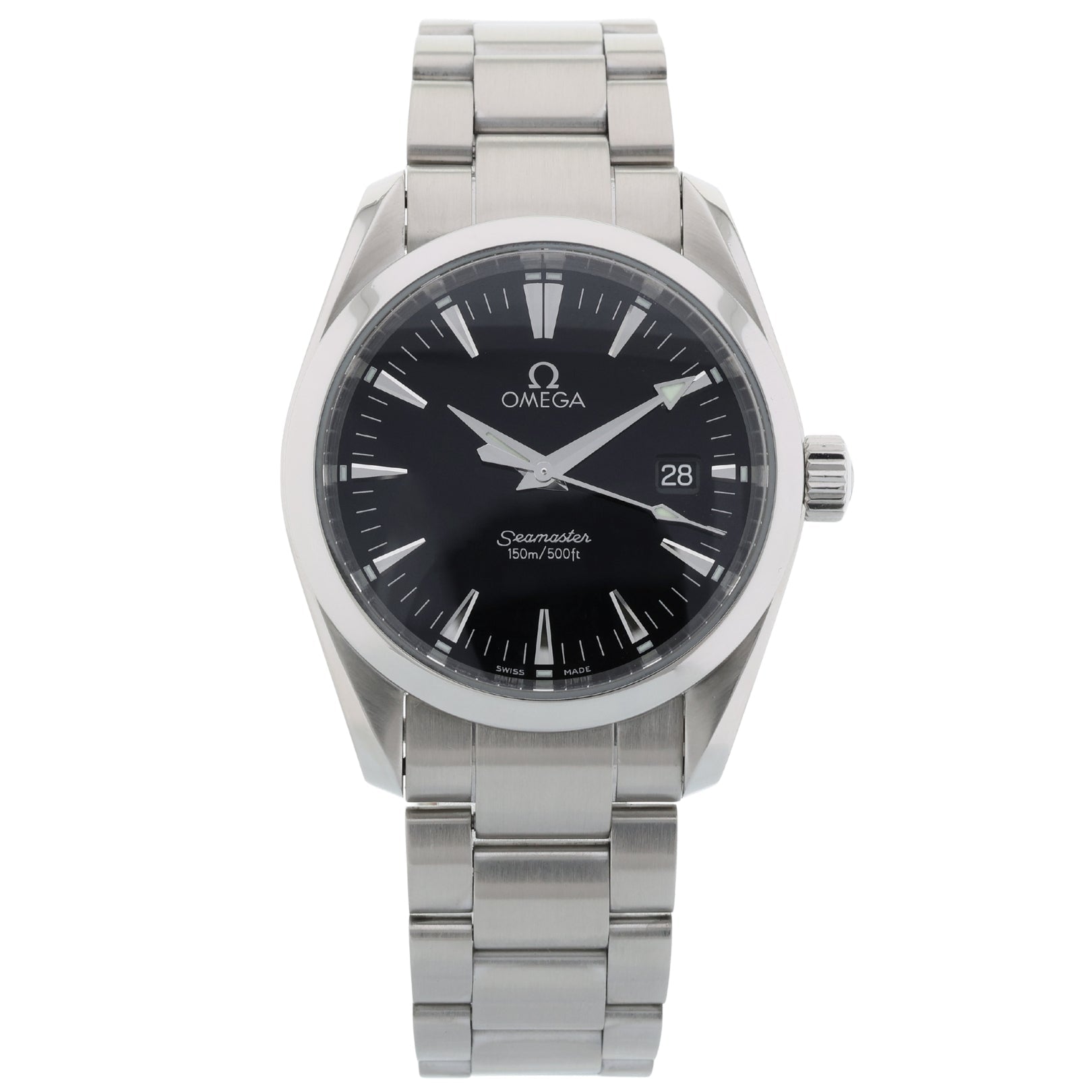 Omega Seamaster Aqua Terra, Edelstahl, Ref. 2518.50.00, 08-2016, B+P - LUXUHRIA