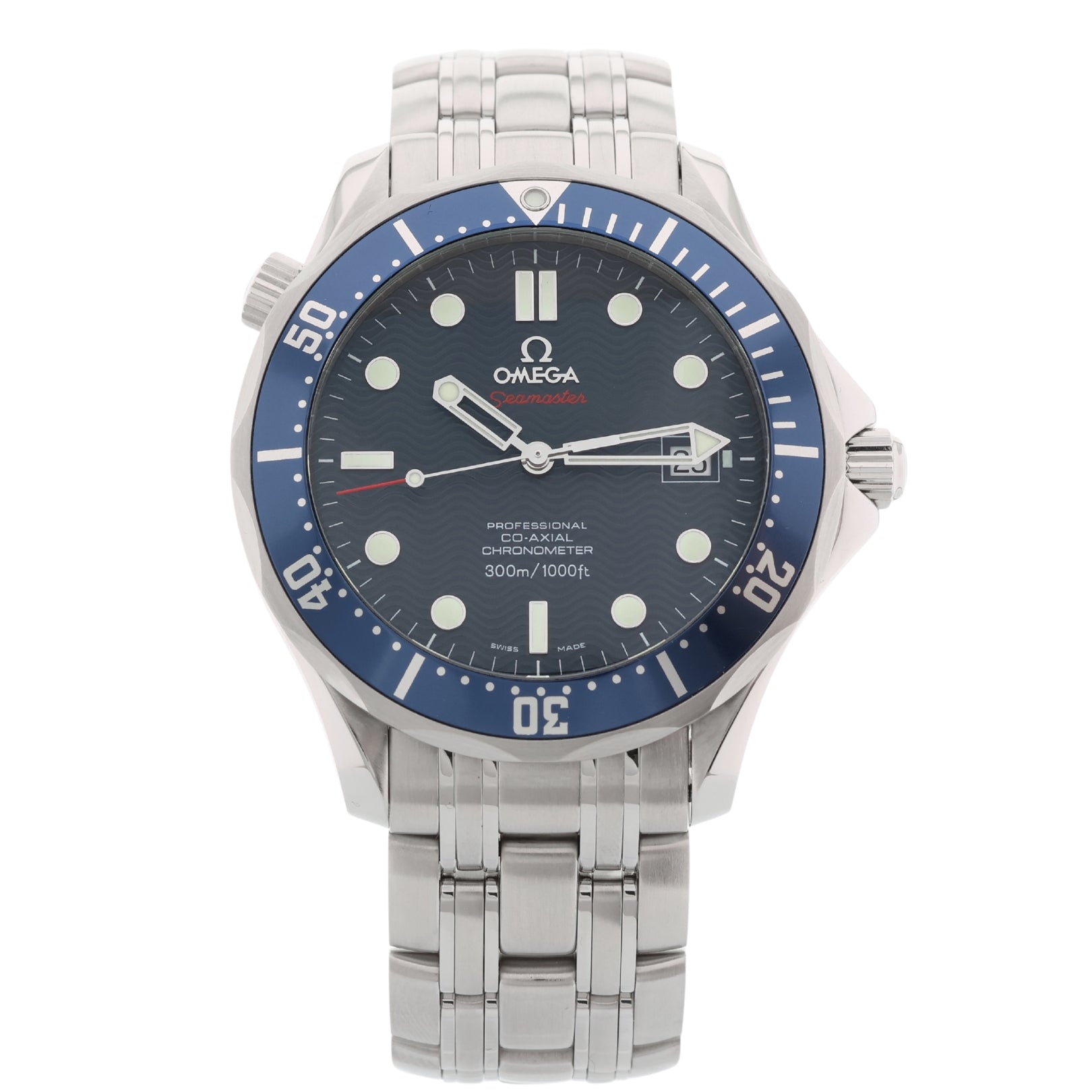 Omega Seamaster Diver 300M, Co - Axial, "Casino Royale", Ref. 2220.80.00, 04 - 2007, B+P - LUXUHRIA