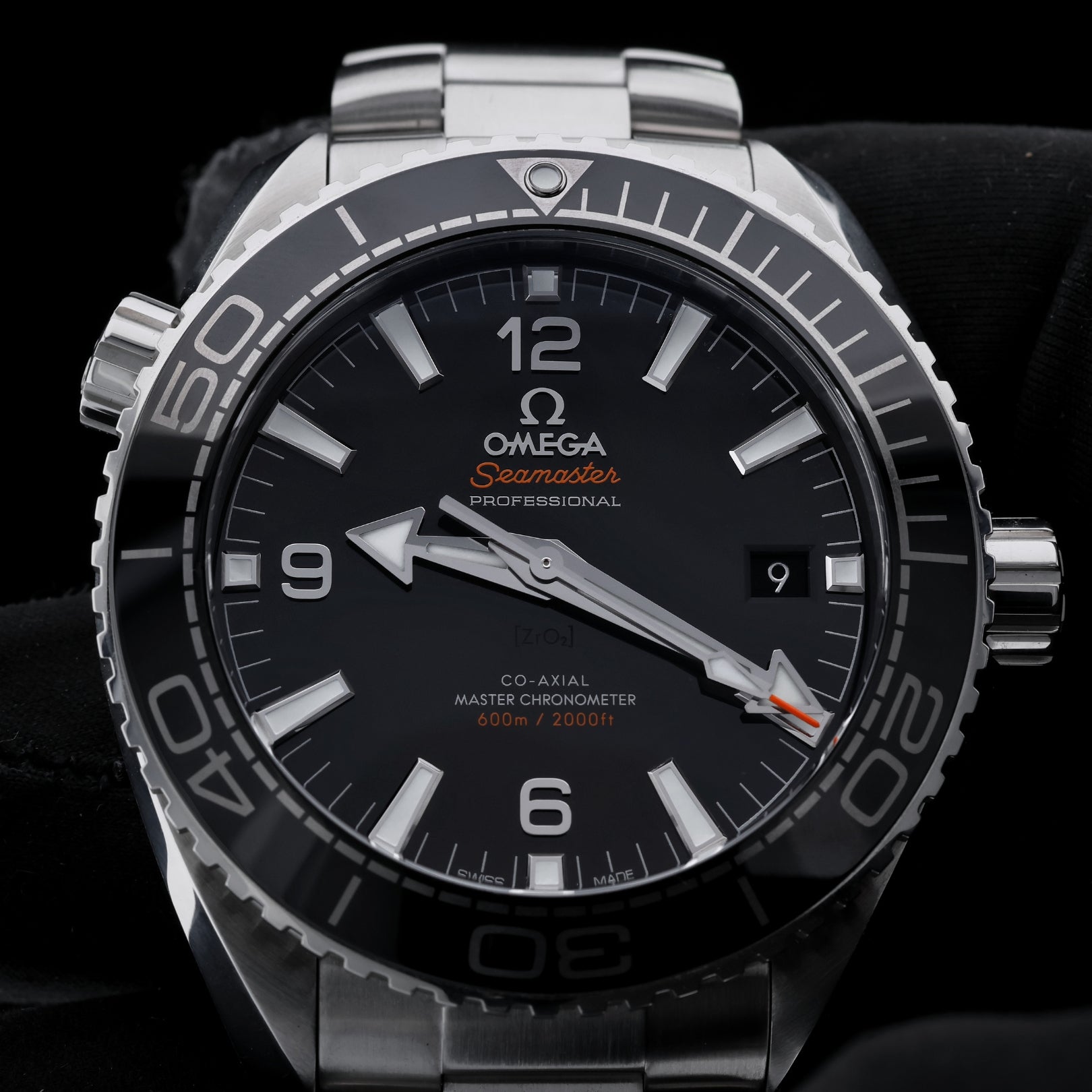 Omega Seamaster Planet Ocean 600 m Co - Axial Master, 43.5 mm, Ref. 215.30.44.21.01.001, 12 - 2023, B+P - LUXUHRIA
