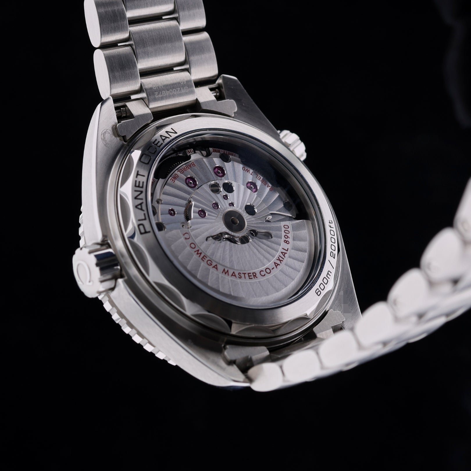 Omega Seamaster Planet Ocean 600M,LC100, 43,5 mm, Ref. 215.30.44.21.04.001, 2020, B+P - LUXUHRIA