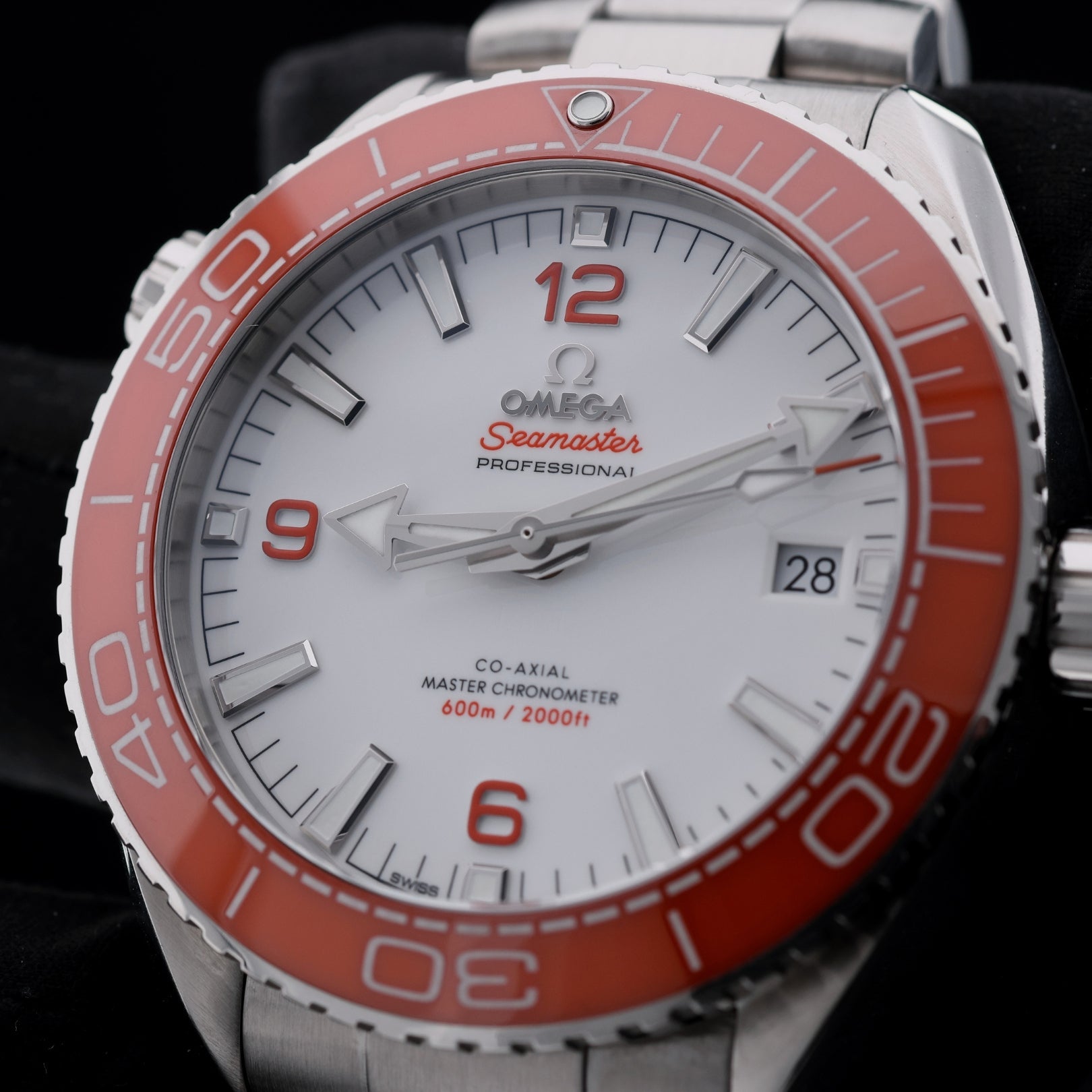 Omega Seamaster Planet Ocean 600M,LC100, 43,5 mm, Ref. 215.30.44.21.04.001, 2020, B+P - LUXUHRIA