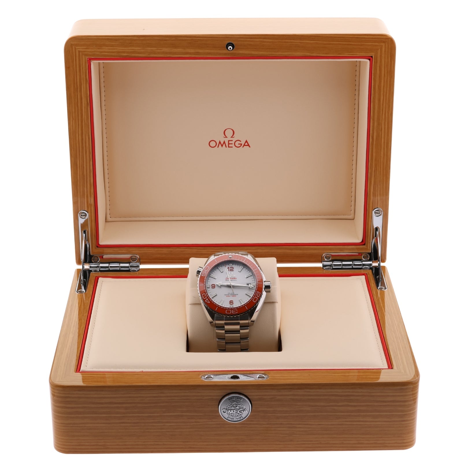 Omega Seamaster Planet Ocean 600M,LC100, 43,5 mm, Ref. 215.30.44.21.04.001, 2020, B+P - LUXUHRIA