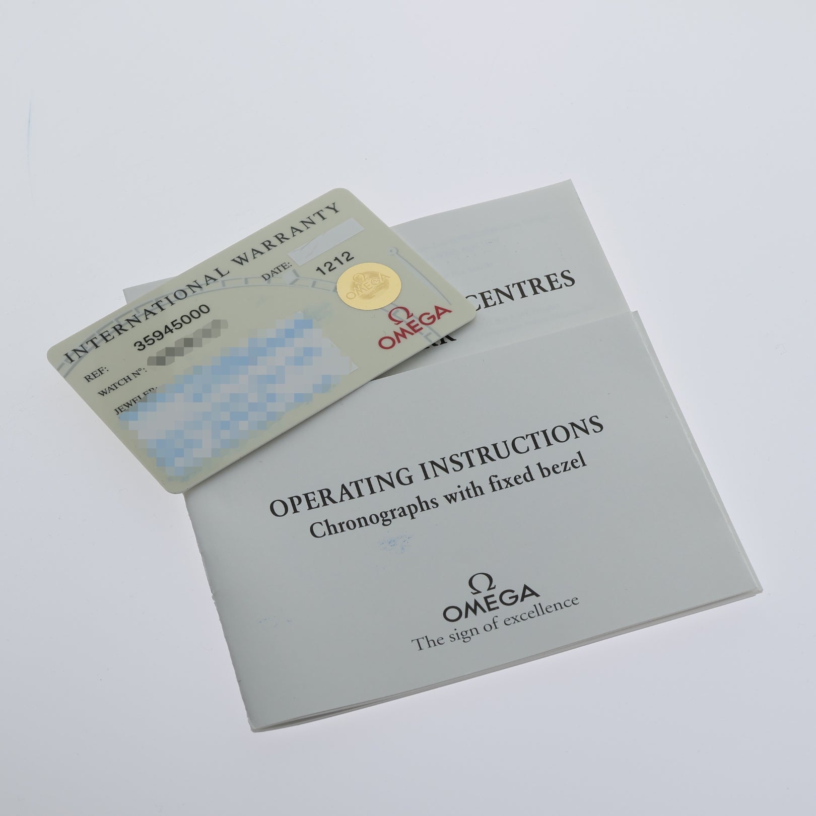 Omega Speedmaster Broad Arrow, 42mm, Ref. 3594.50.00, B+P - LUXUHRIA