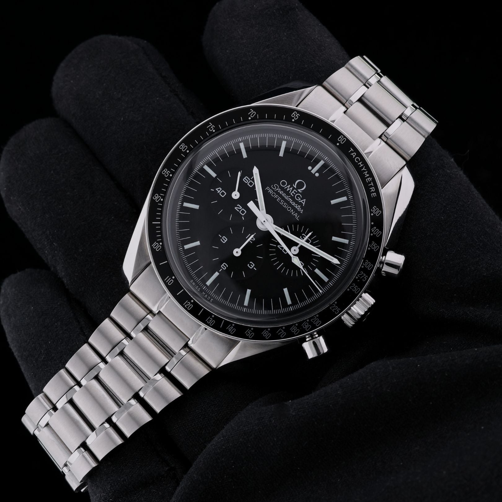 Omega Speedmaster Professional Moonwatch, Hesalit, Ref. 311.33.42.30.01.001, B+P - LUXUHRIA
