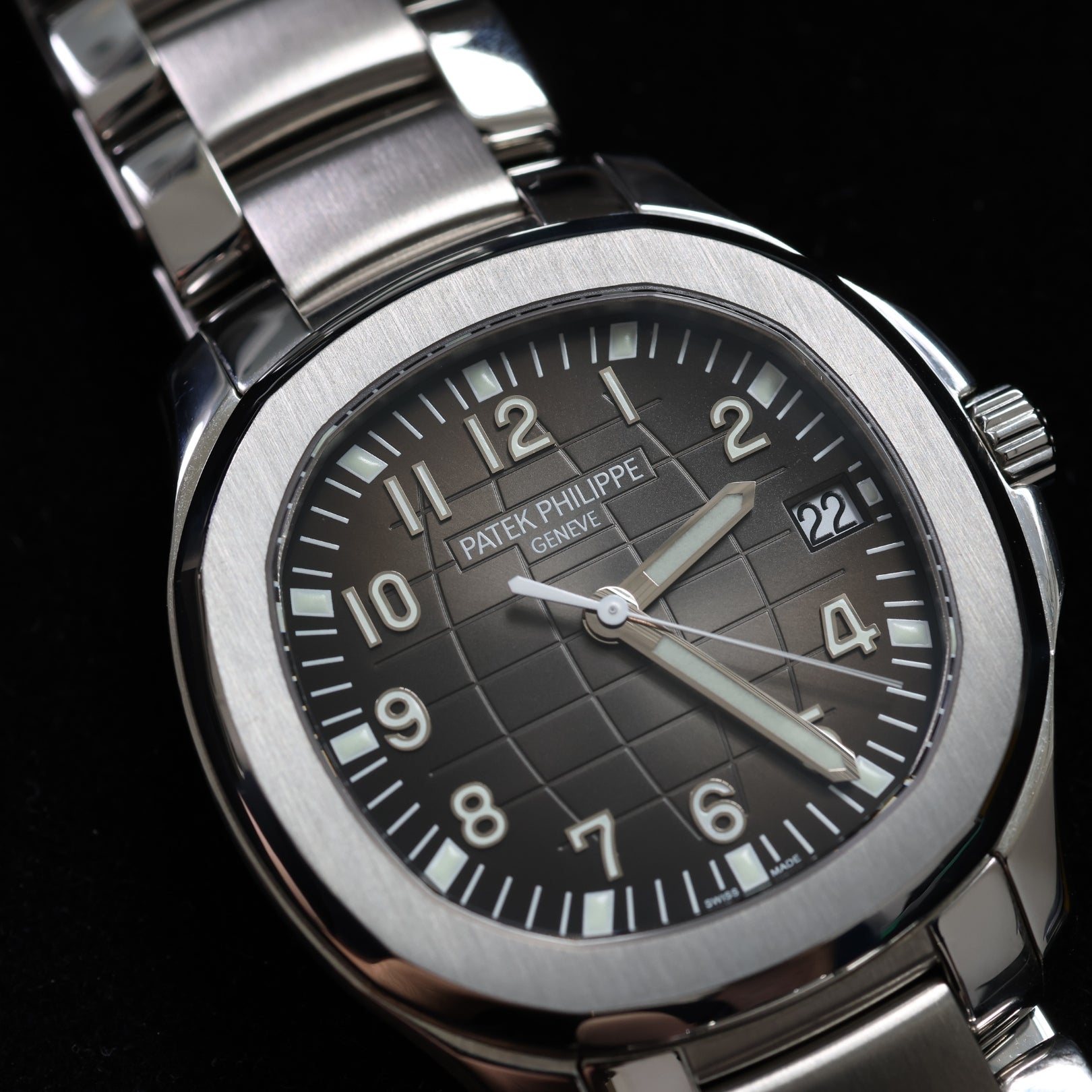 Patek Philippe Aquanaut, Edelstahl, LC - 100, Ref. 5167A - 001, mit Ursprungszeugnis & Box - LUXUHRIA