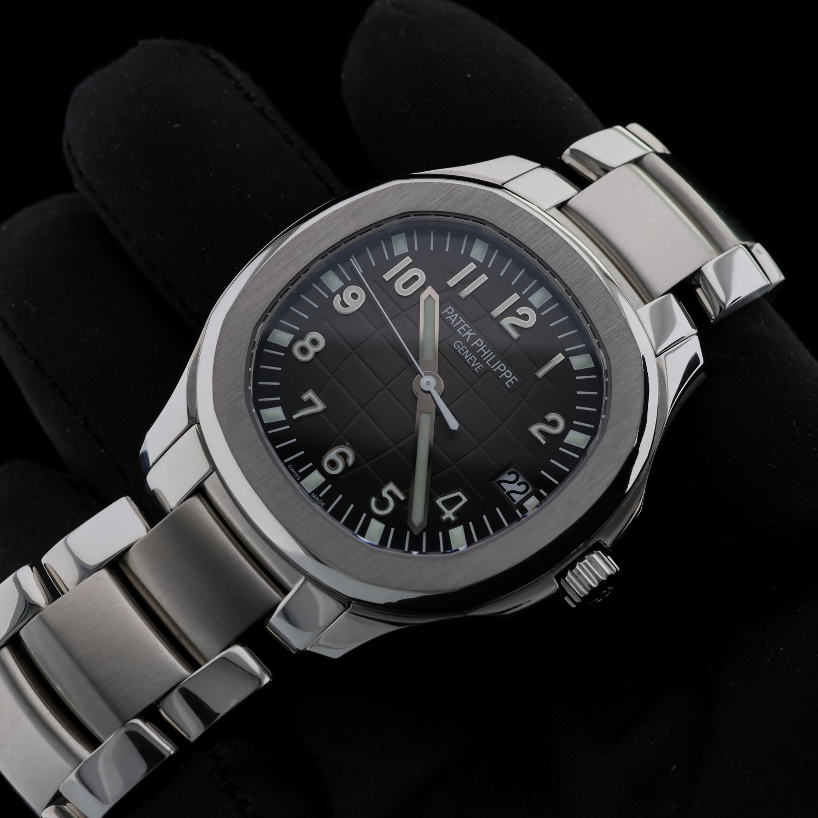 Patek Philippe Aquanaut, Edelstahl, LC - 100, Ref. 5167A - 001, mit Ursprungszeugnis & Box - LUXUHRIA