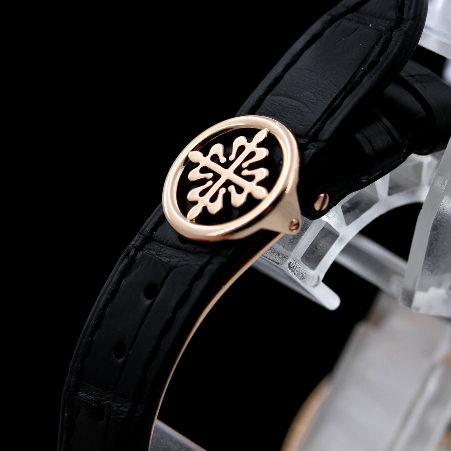 Patek Philippe Complicatons Power Reserve 36 mm, Rose Gold, Ref. 5055R-001, B+P - LUXUHRIA