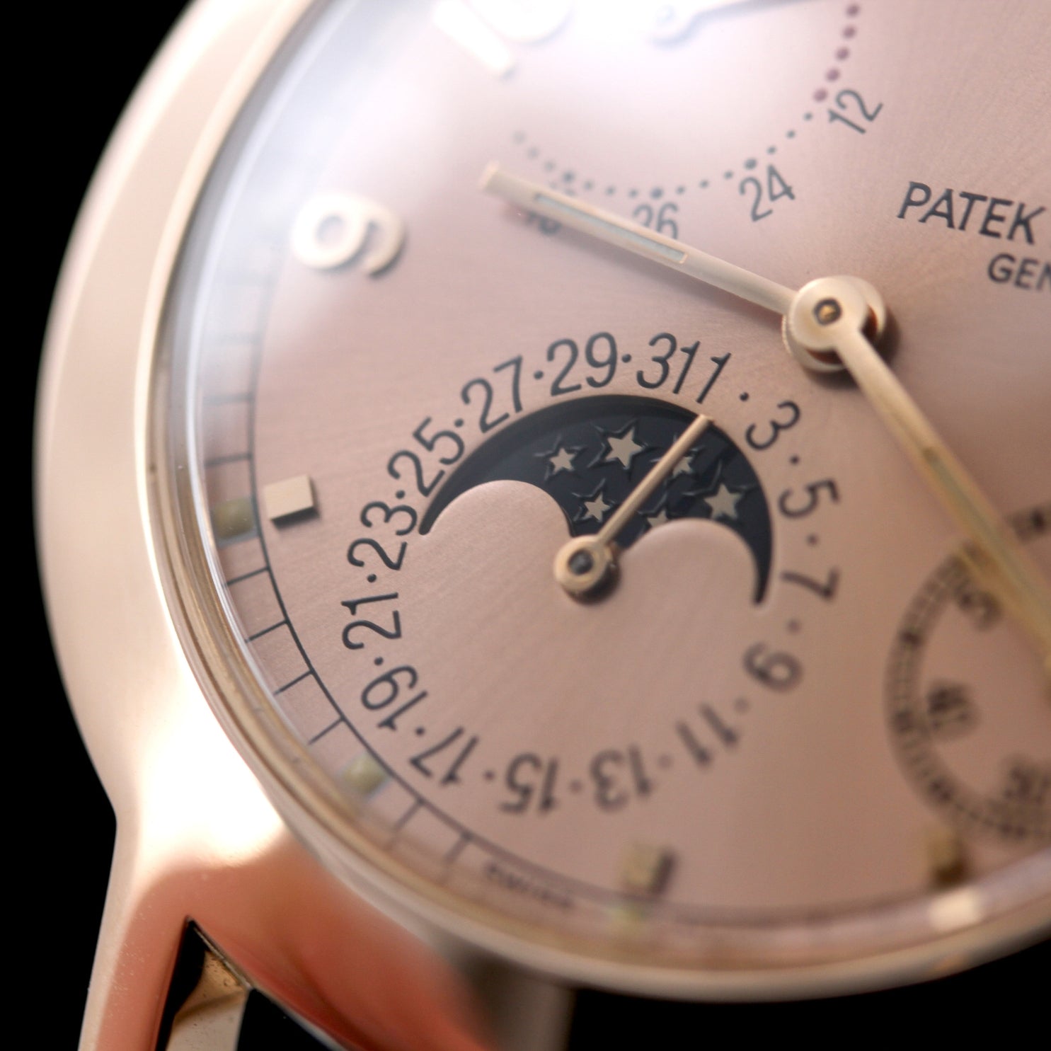 Patek Philippe Complicatons Power Reserve 36 mm, Rose Gold, Ref. 5055R-001, B+P - LUXUHRIA