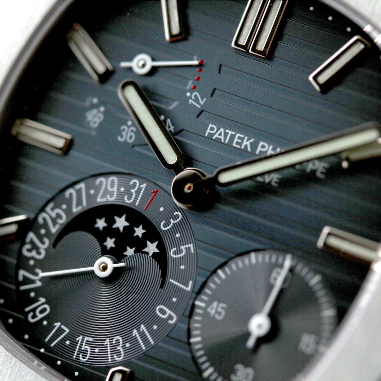 Patek Philippe Nautilus Mondphase, 5712/A - 001, 2014/DE, Erstkaufrechnung, B+P - LUXUHRIA