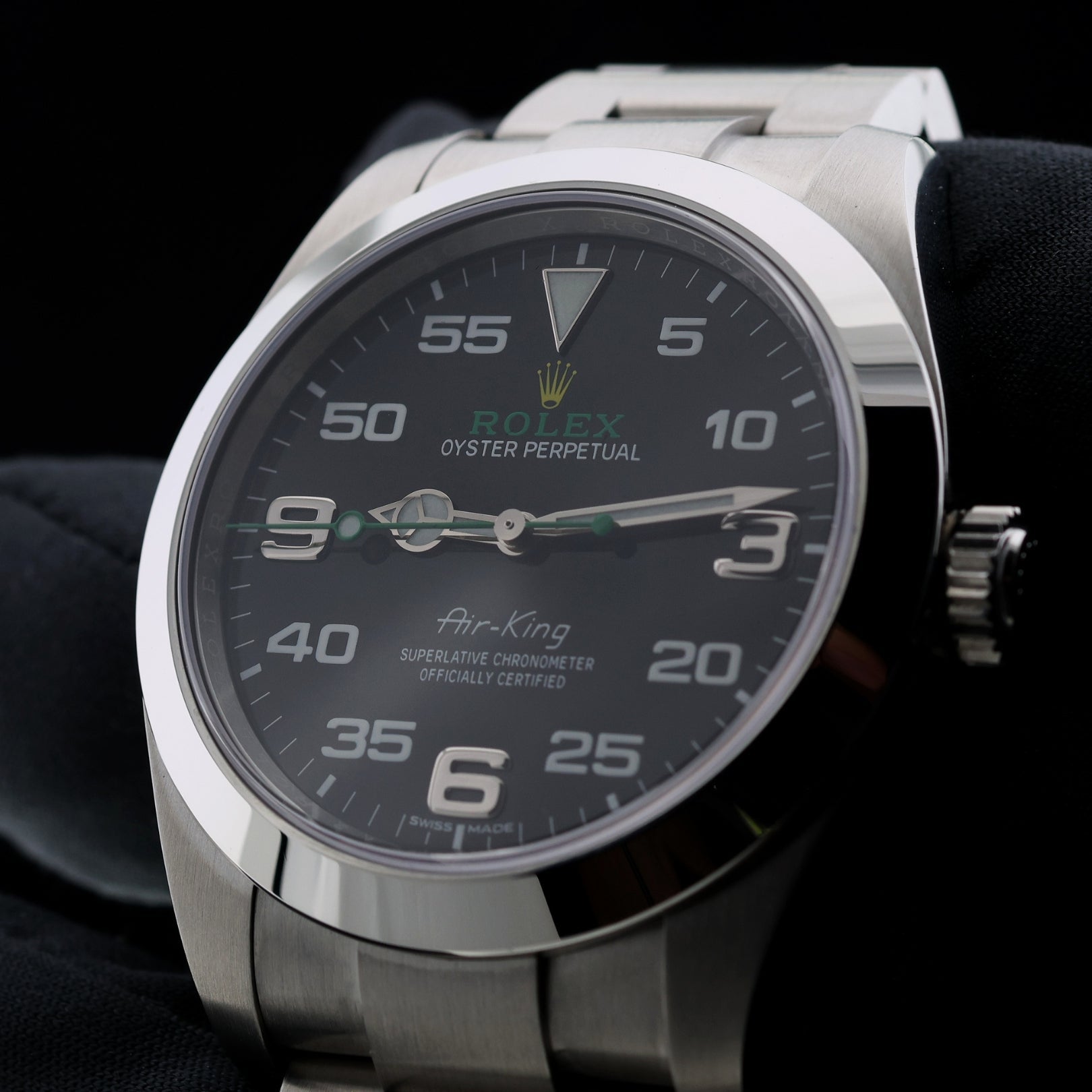 Rolex Air King, Edelstahl, Ref. 116900, 2020, B+P - LUXUHRIA
