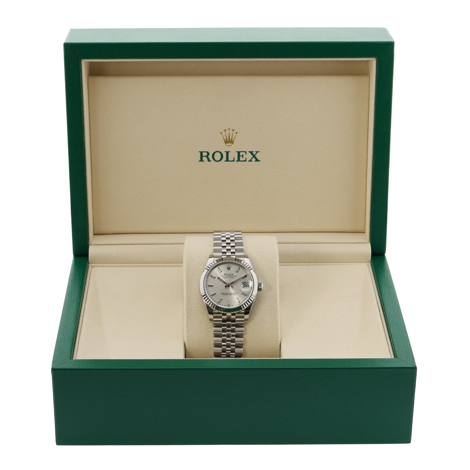 Rolex Datejust 31, Silver Dial, Jubilee, Ref. 278274, 2026, B+P - LUXUHRIA