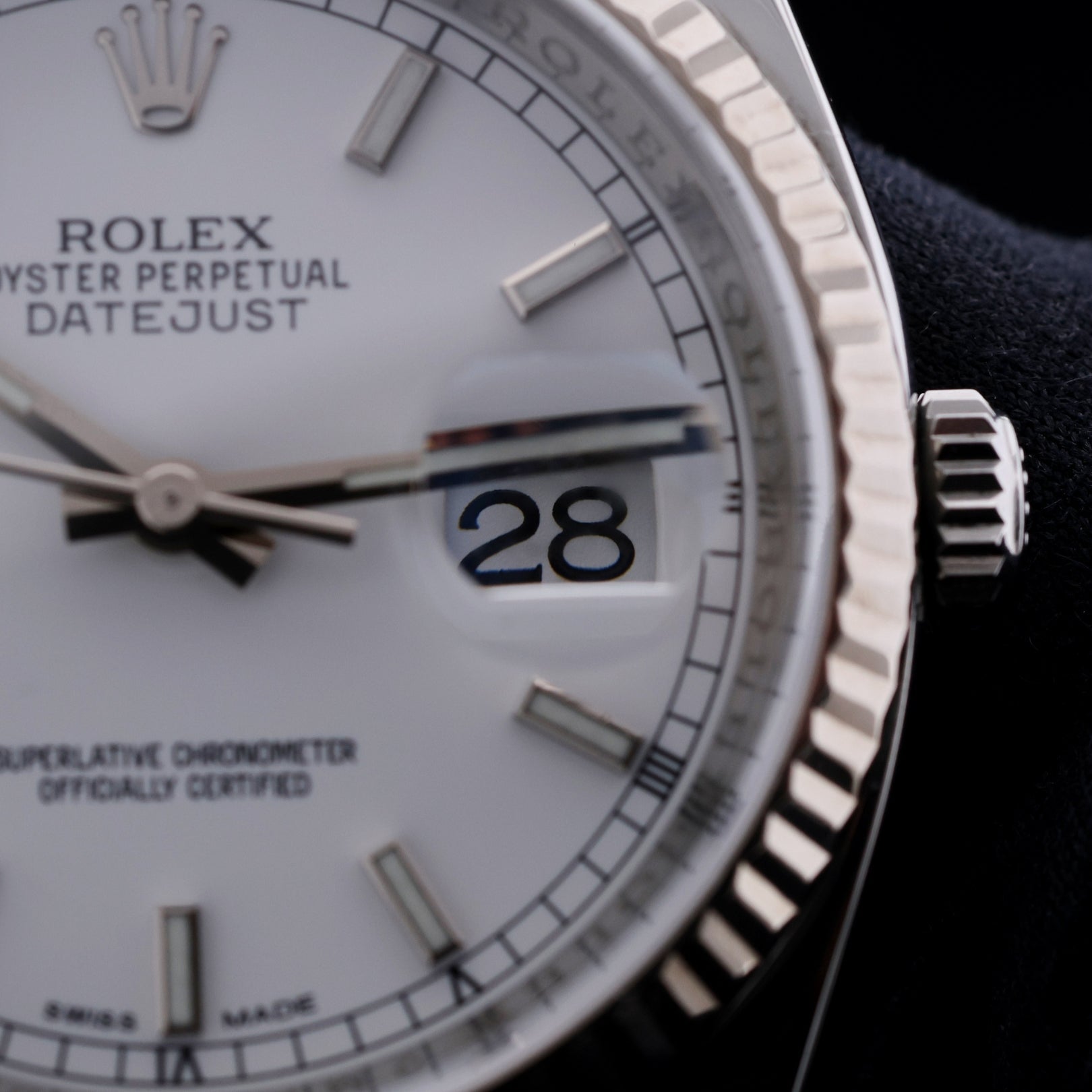Rolex Datejust 36, White Dial, Jubilee, Service 2023, Ref. 116234, 03-2012, B+P - LUXUHRIA