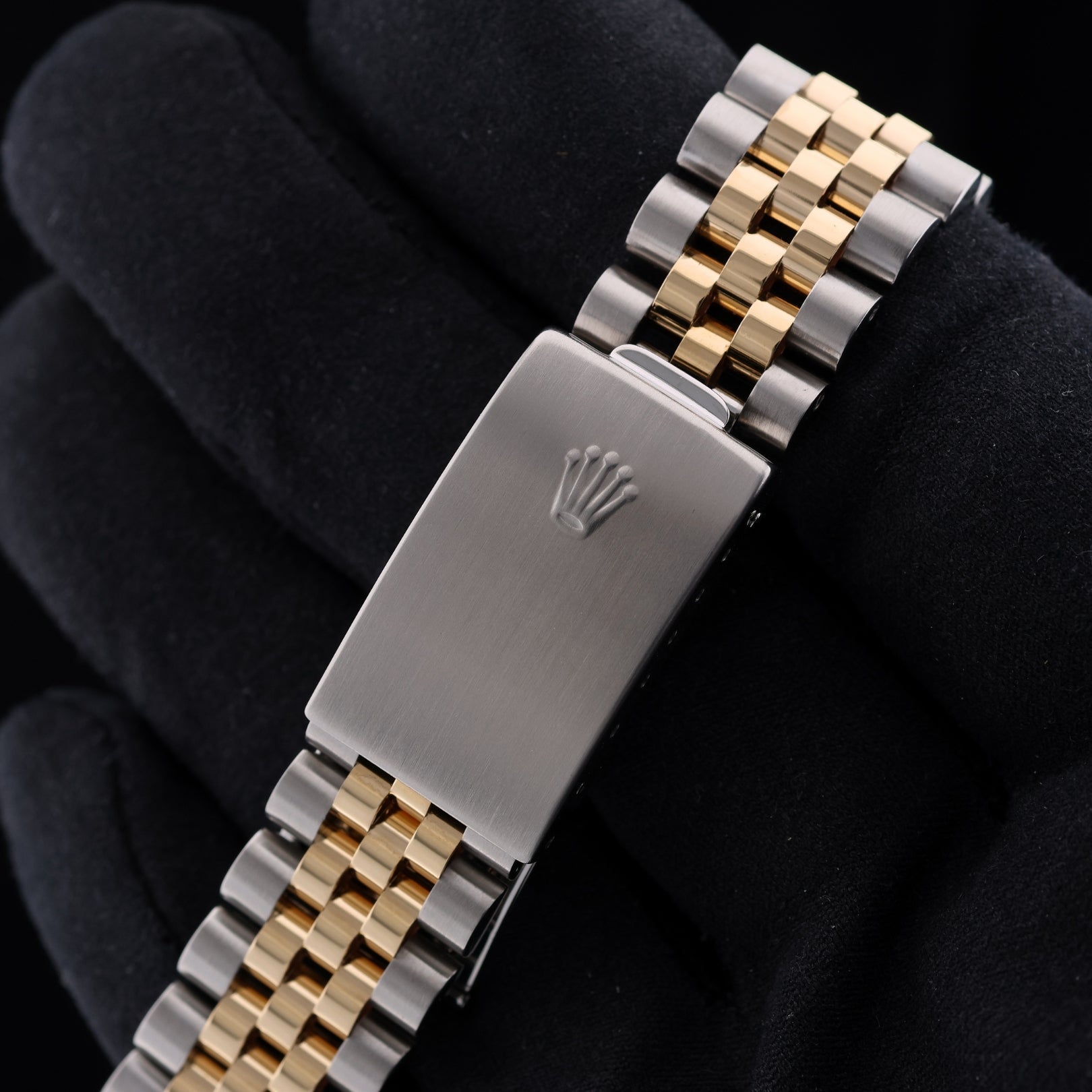 Rolex Datejust 36, White Diamond Dial, Stahl/Gold, Ref. 16233, ohne B+P - LUXUHRIA