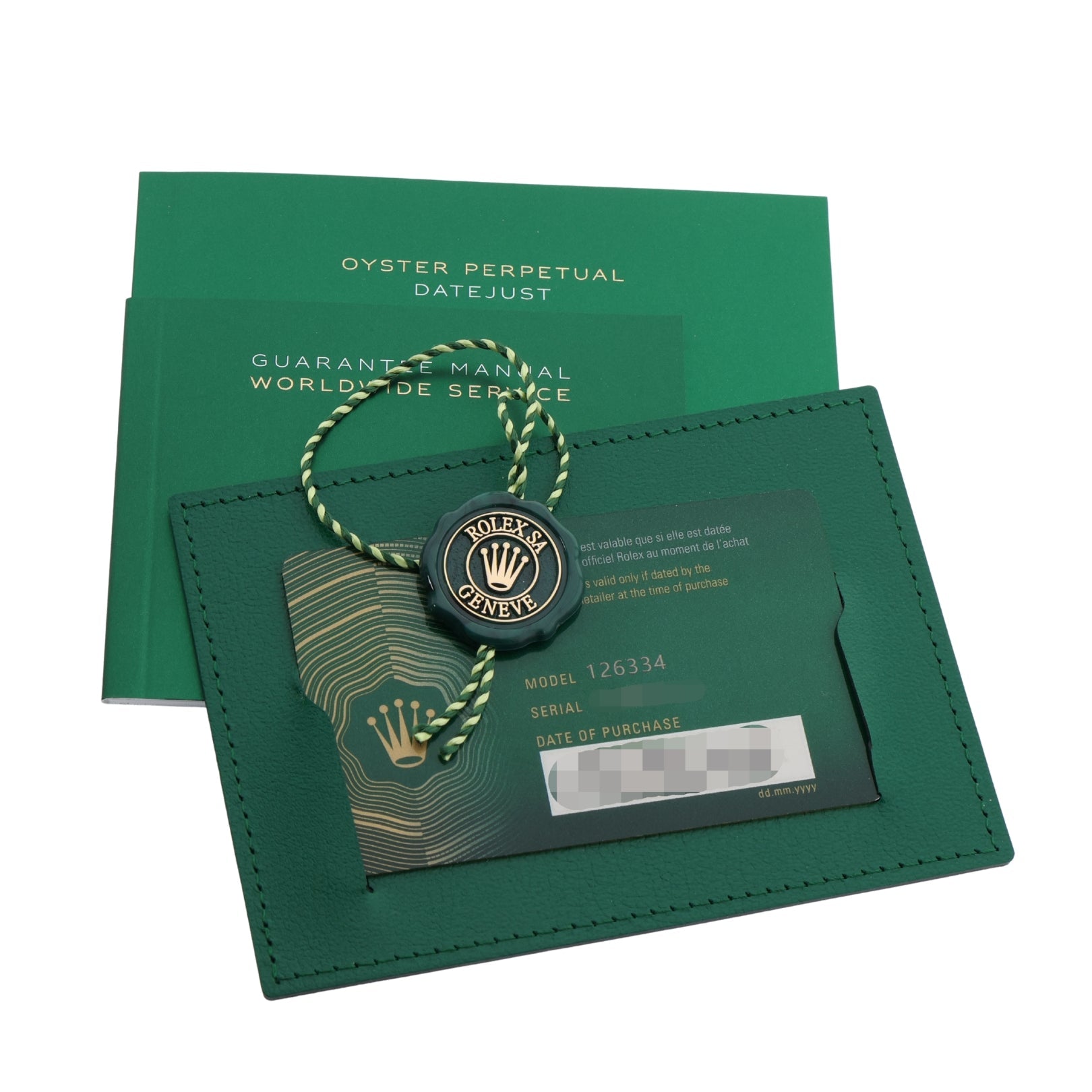 Rolex Datejust 41, Blue Dial, Jubilee, Ref. 126334, 10-2025, B+P - LUXUHRIA