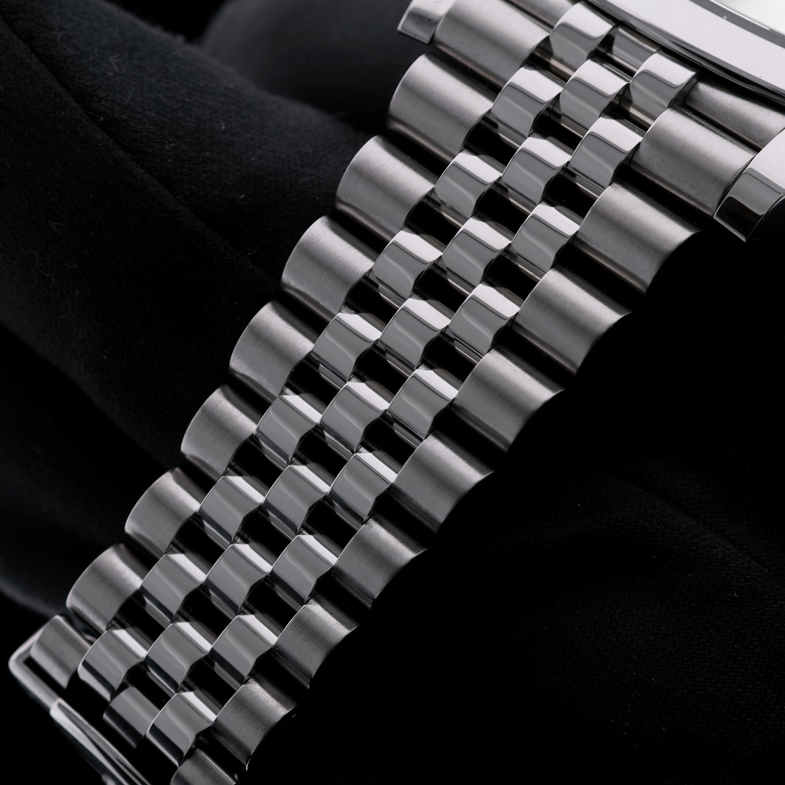 Rolex Datejust 41, Kaaba Dial, Jubillee, Ersatzblatt Weiss, Ref. 126300, 11 - 2023, B+P - LUXUHRIA