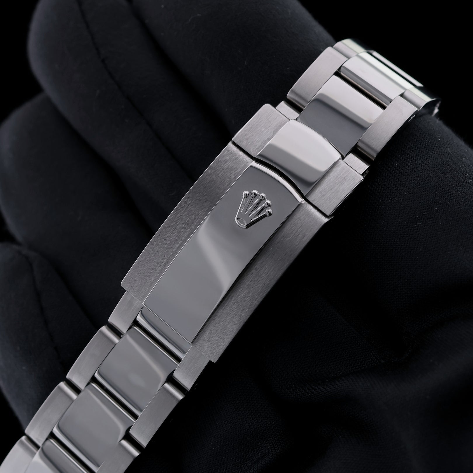 Rolex Datejust 41, Rhodium Brillant, Grau, Brillantbesetzt, Ref. 126334, B+P - LUXUHRIA