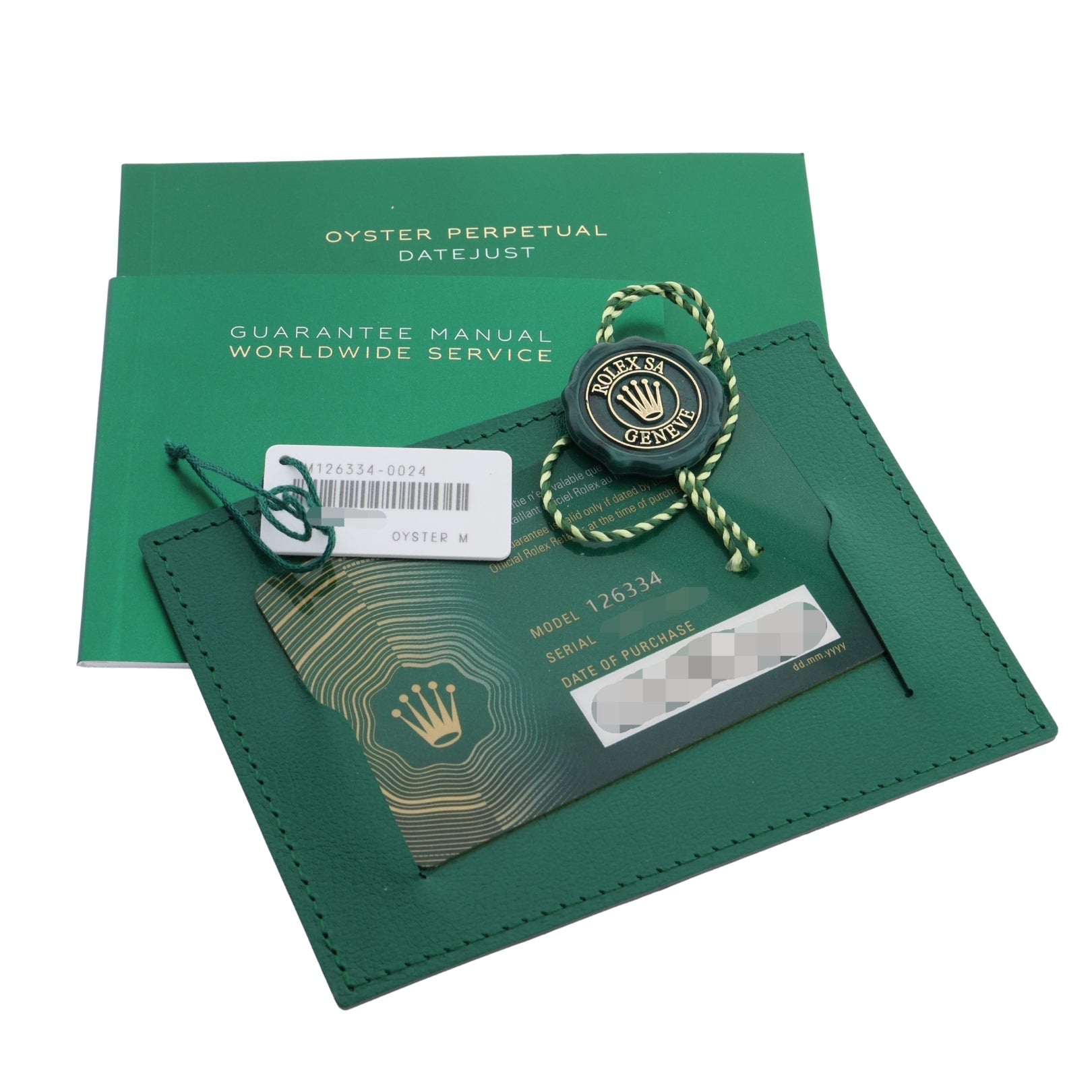 Rolex Datejust 41, White Roman Dial, Oyster, Ref. 126334, 2022, B+P - LUXUHRIA