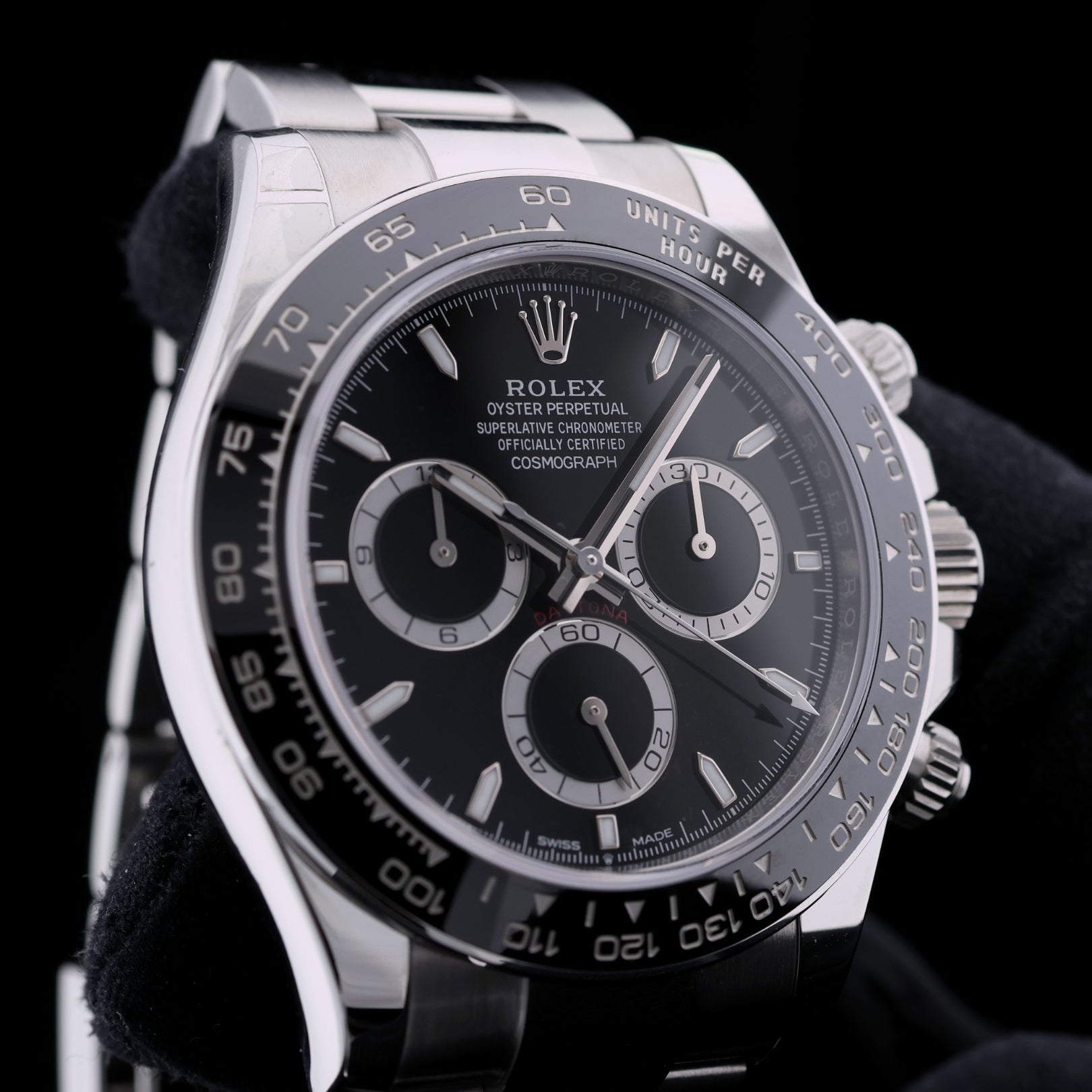 Rolex Daytona 40, Schwarz, Keramik, 126500LN, 2025, B+P - LUXUHRIA