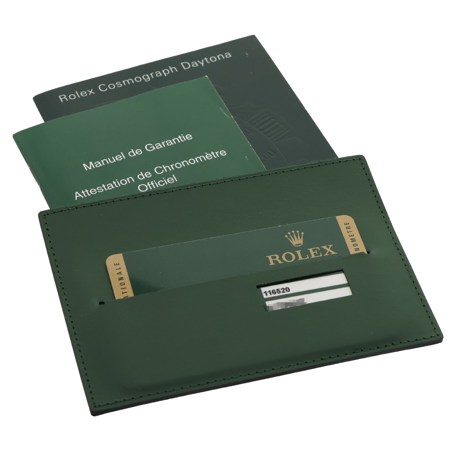 Rolex Daytona, Black Dial, LC 100, Ref. 116520, 05 - 2011, B+P - LUXUHRIA