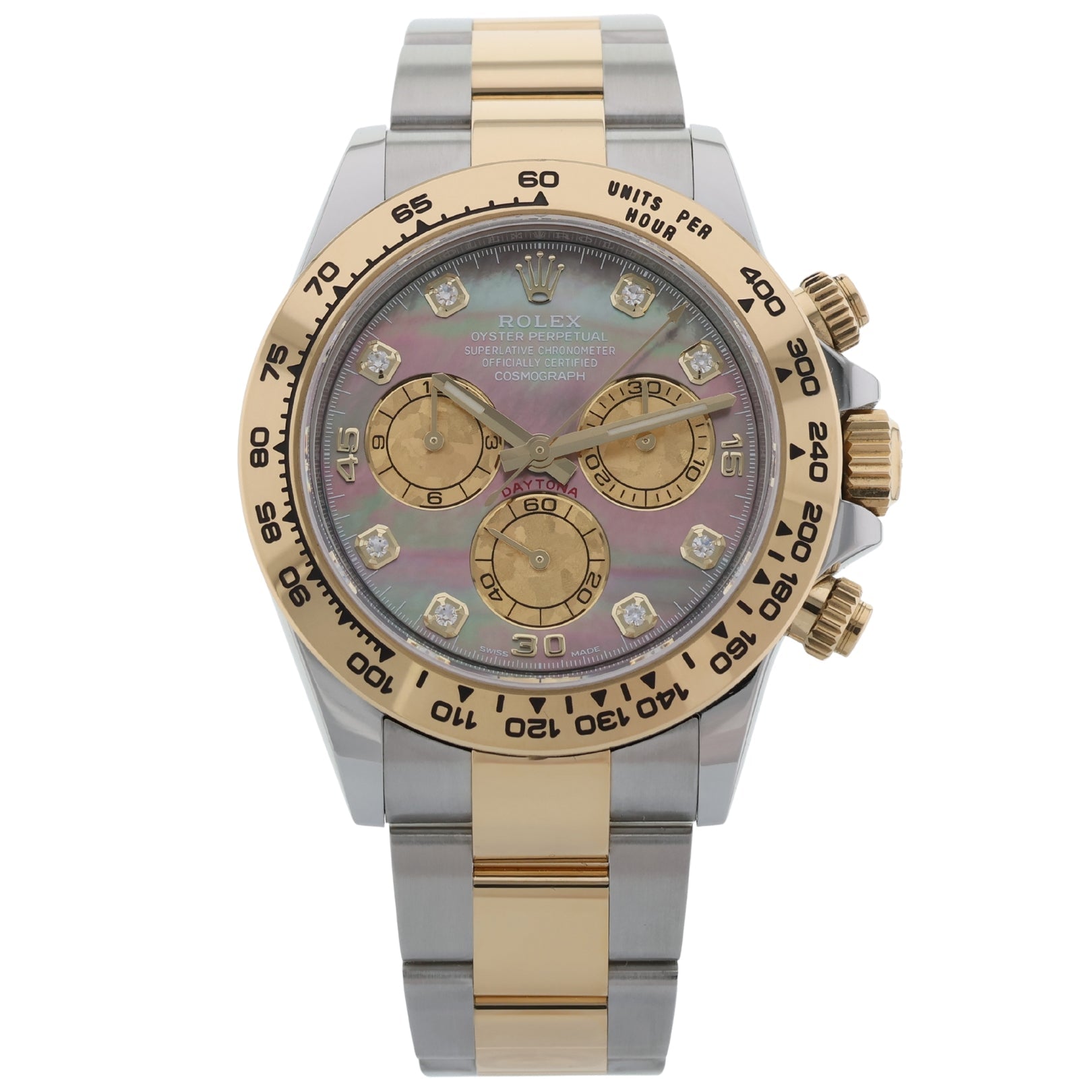Rolex Daytona Cosmograph, Black Mother of Pearl Dial, Ref. 116503, 07 - 2019, B+P - LUXUHRIA
