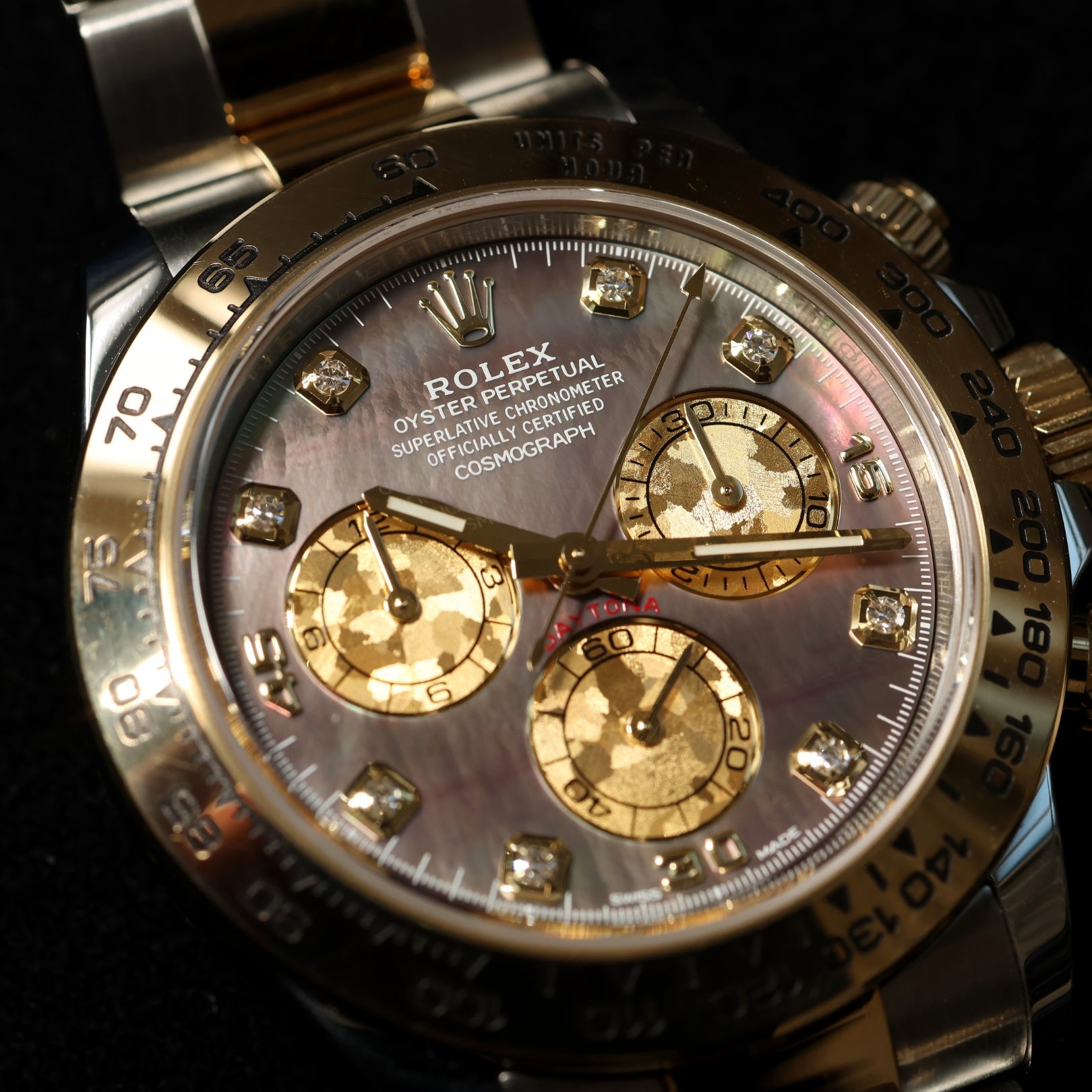 Rolex Daytona Cosmograph, Black Mother of Pearl Dial, Ref. 116503, 07 - 2019, B+P - LUXUHRIA