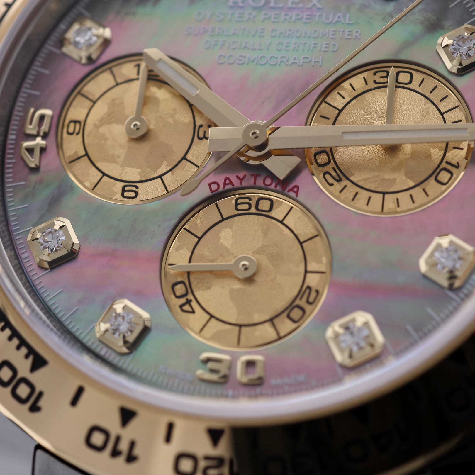 Rolex Daytona Cosmograph, Black Mother of Pearl Dial, Ref. 116503, 07 - 2019, B+P - LUXUHRIA