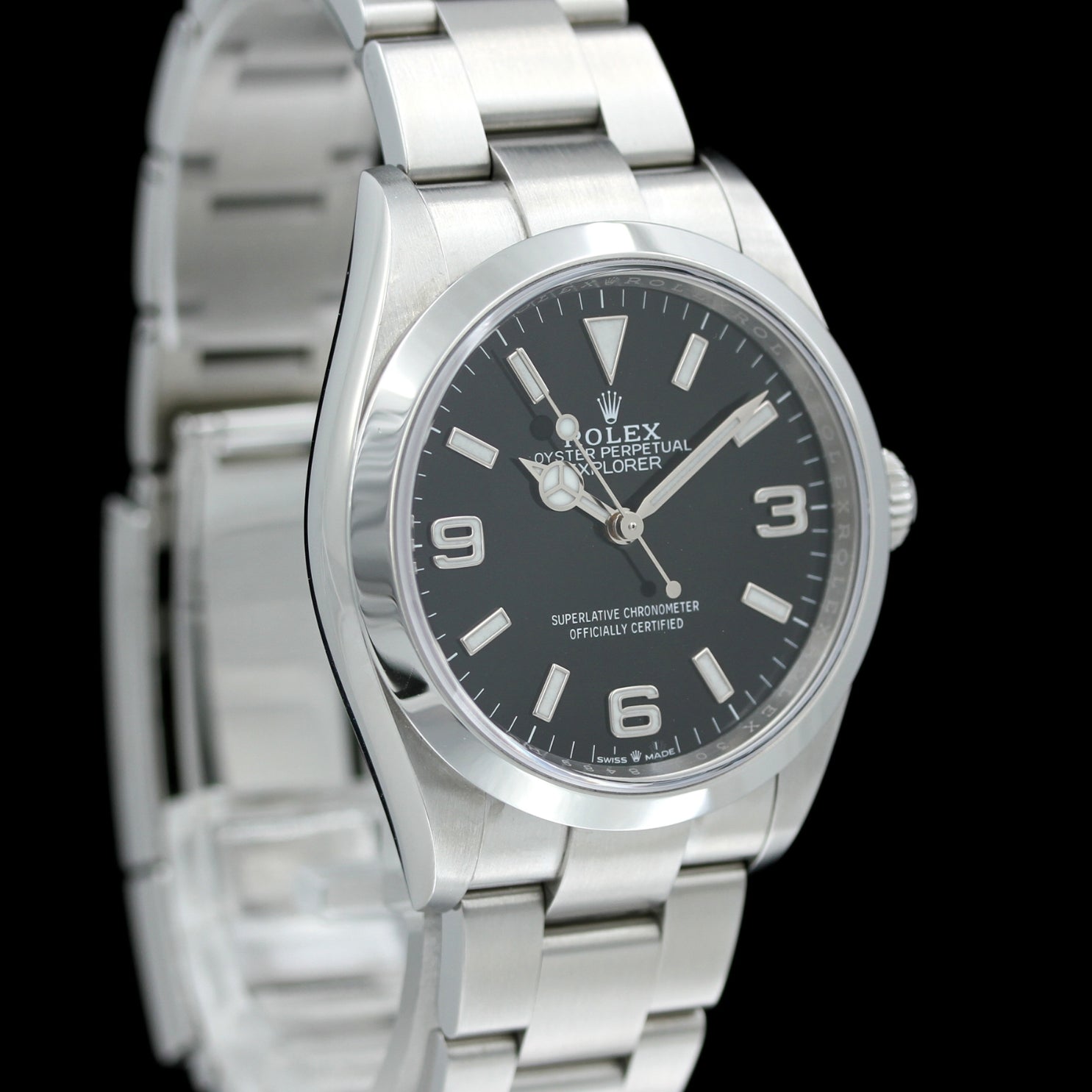 Rolex Explorer 36 mm, Ref. 124270, B+P - LUXUHRIA