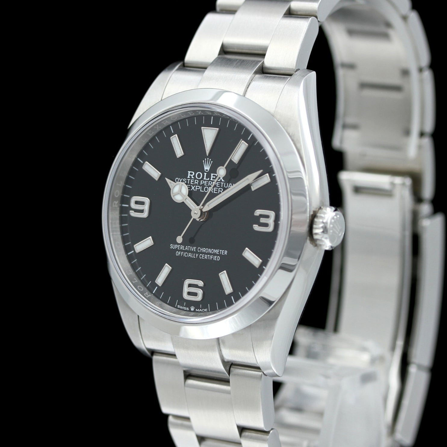 Rolex Explorer 36 mm, Ref. 124270, B+P - LUXUHRIA