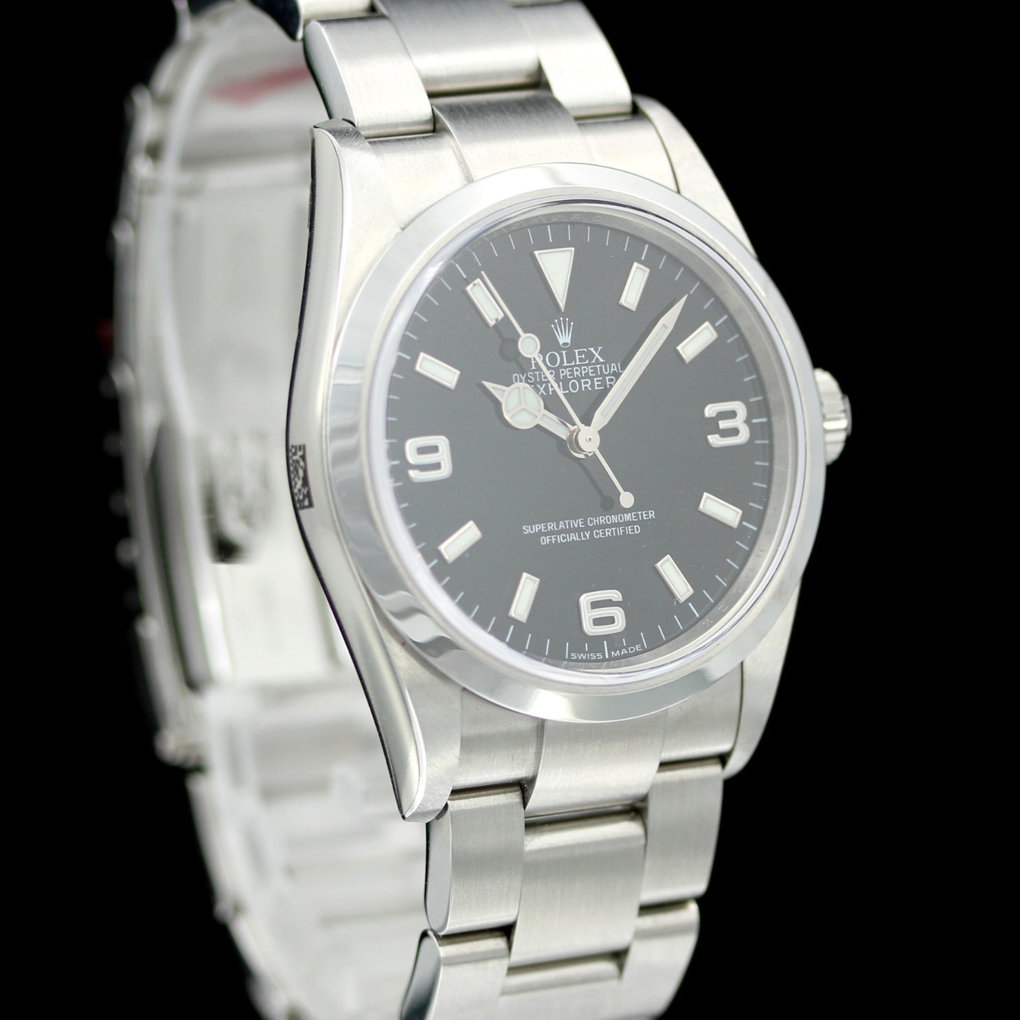 Rolex Explorer 36 mm, Ref. 124270, FULL STIKER B+P 2021 - LUXUHRIA