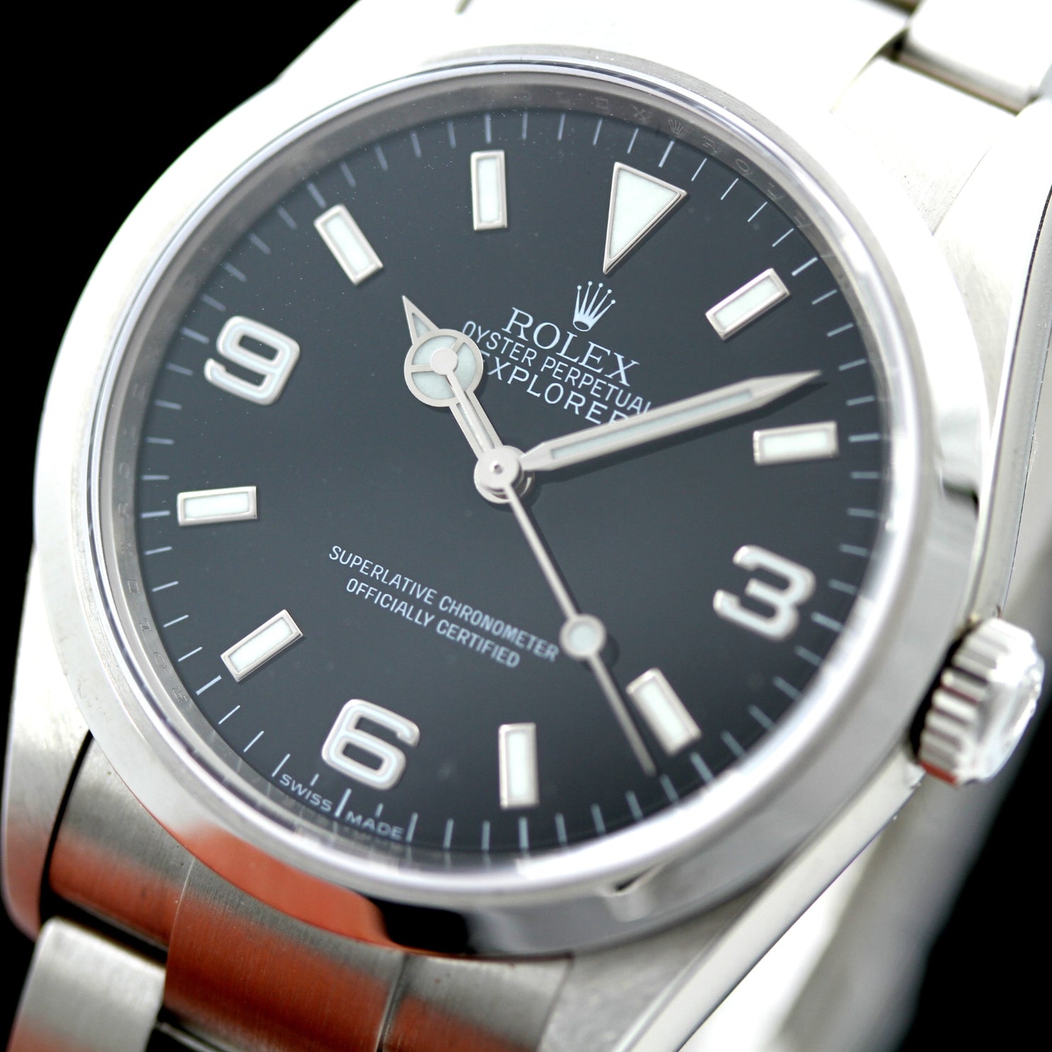 Rolex Explorer 36 mm, Ref. 124270, FULL STIKER B+P 2021 - LUXUHRIA
