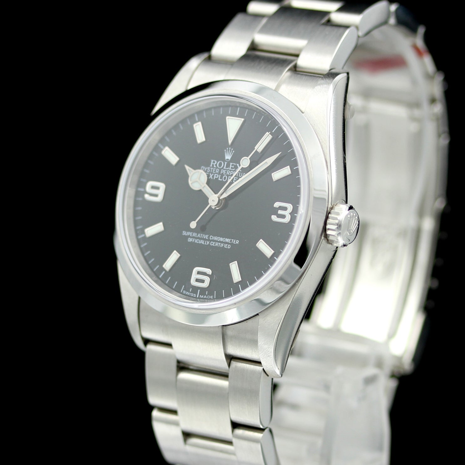 Rolex Explorer 36 mm, Ref. 124270, FULL STIKER B+P 2021 - LUXUHRIA