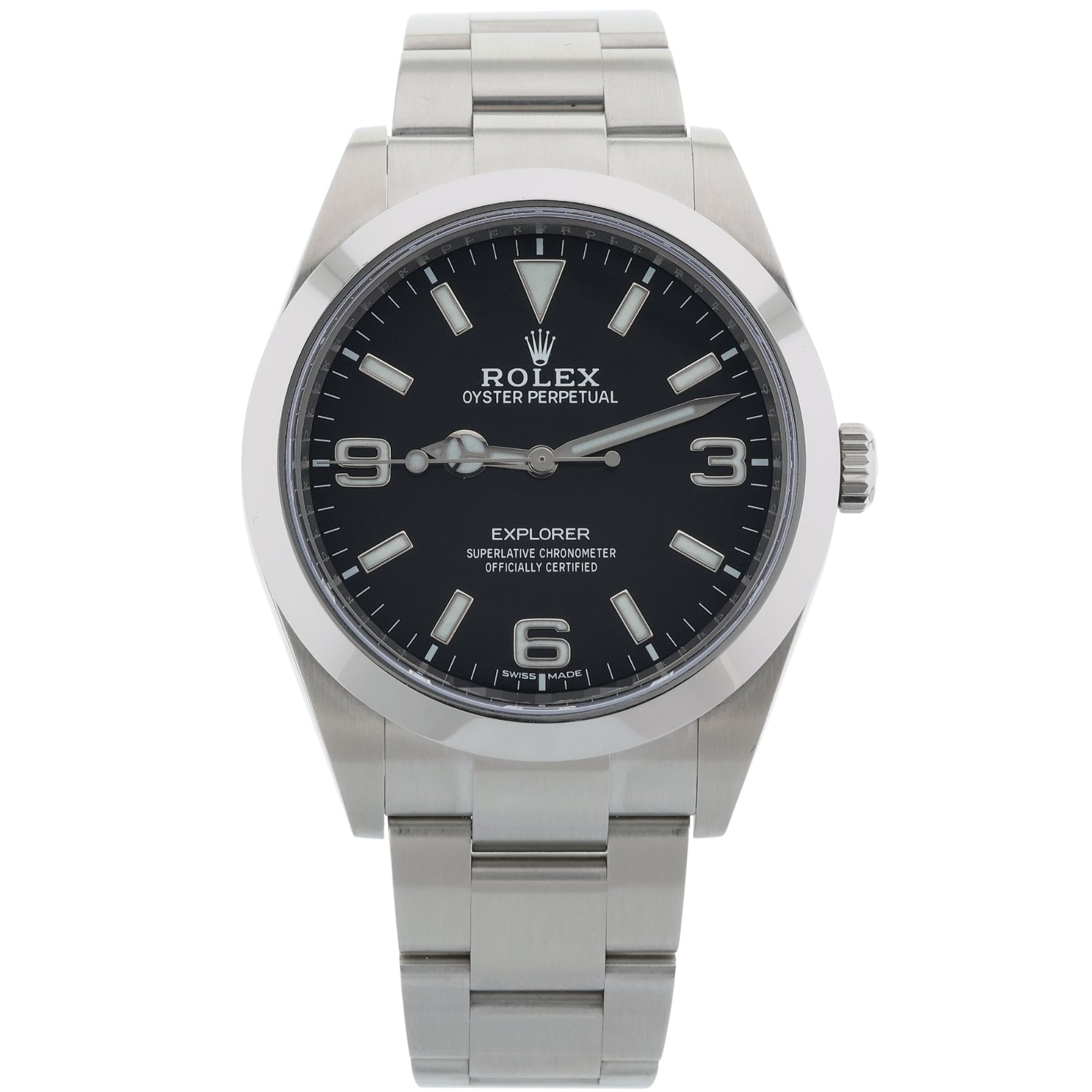 Rolex Explorer 39mm, Ref. 214270, Aktuelle Karte, 2020\LC100, Erstkaufrechnung DE, B+P - LUXUHRIA