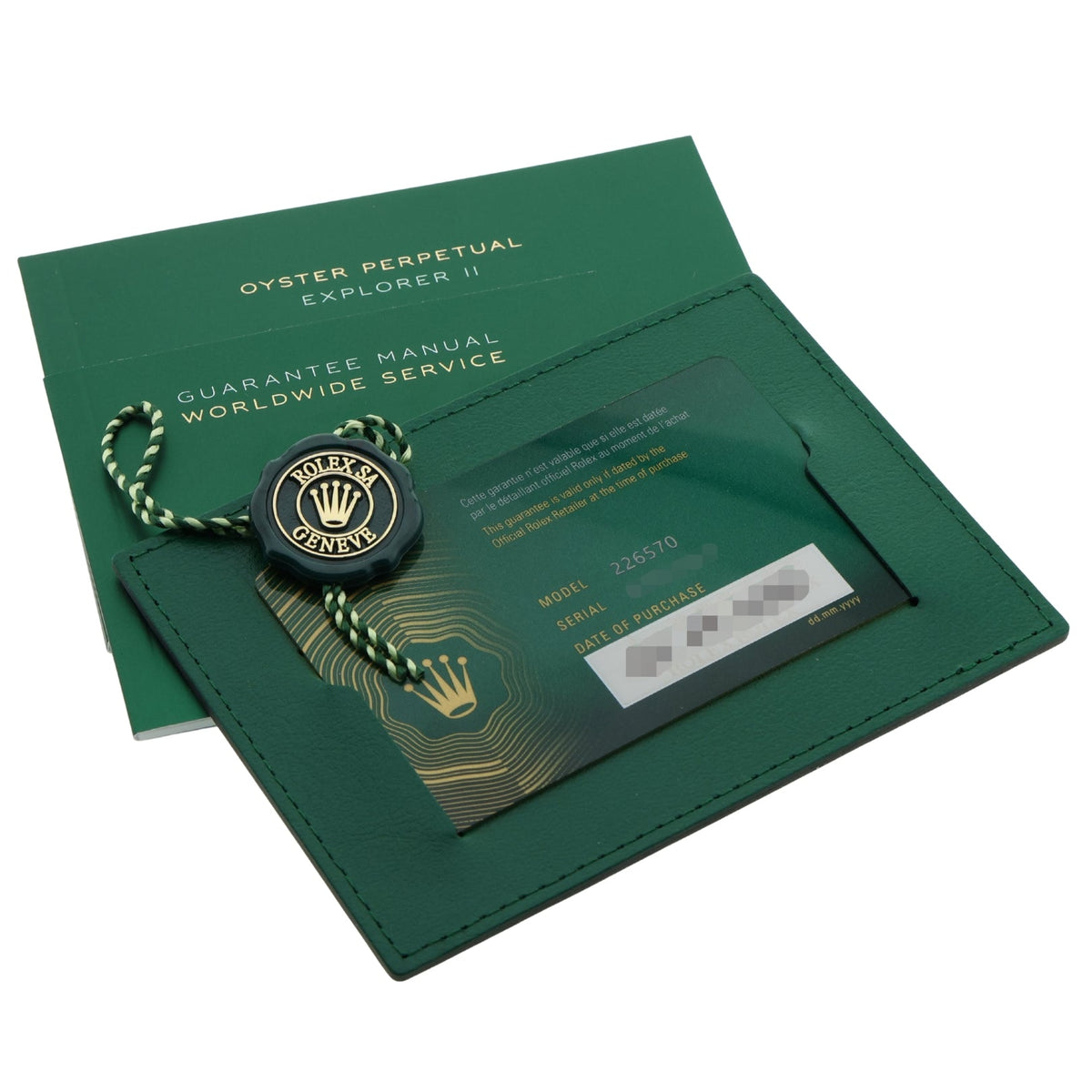 Rolex Explorer II, Black Dial, Edelstahl, LC100, Ref. 226570, 2026, B+P - LUXUHRIA
