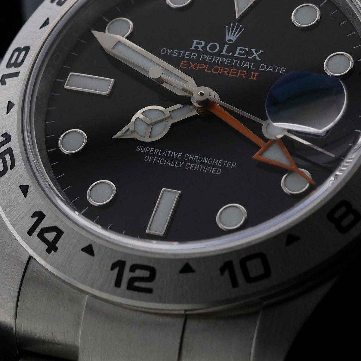 Rolex Explorer II, Black Dial, Edelstahl, LC100, Ref. 226570, 2026, B+P - LUXUHRIA