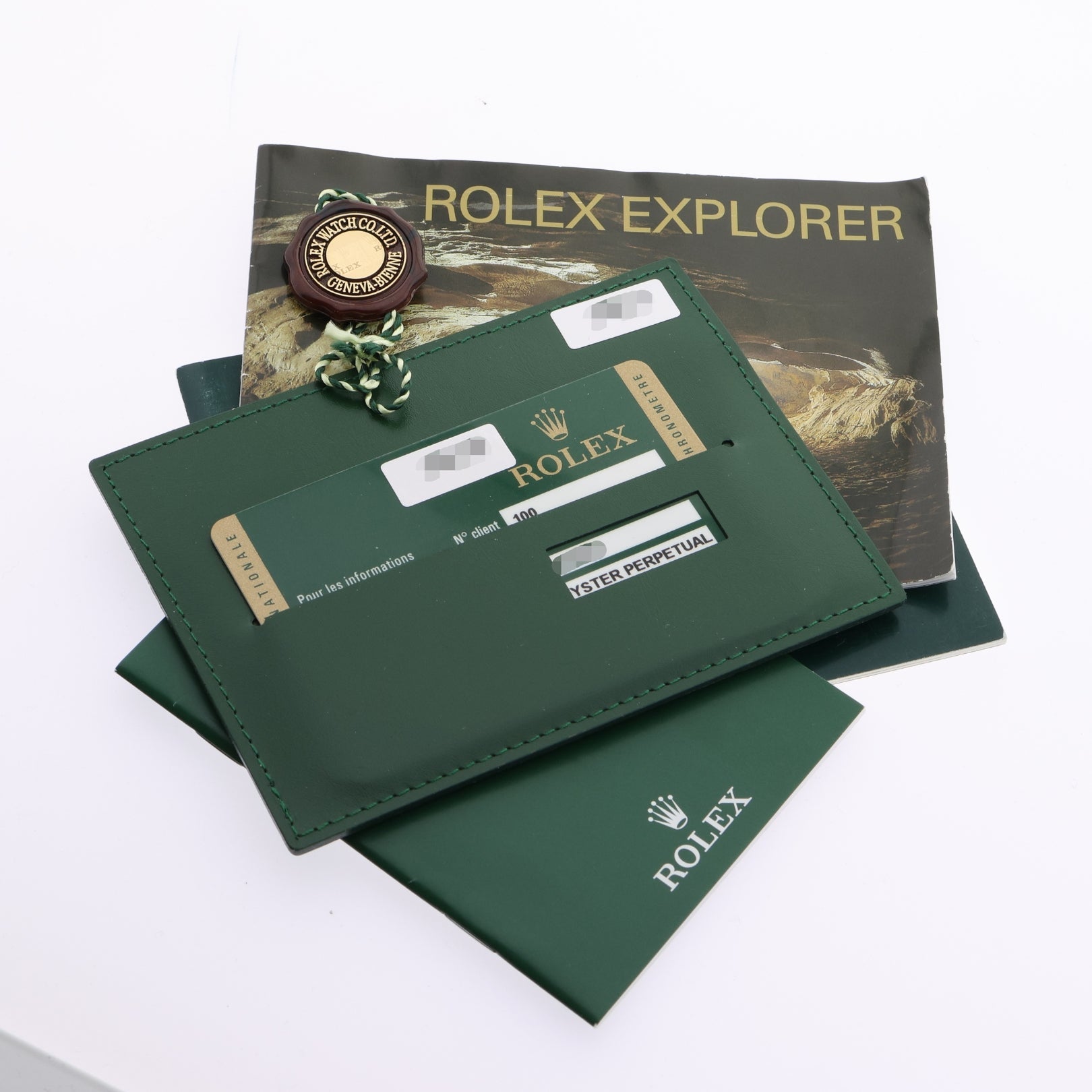 Rolex Explorer II, Black Dial, Fullsticker, Ref. 16570, 09 - 2010, B+P - LUXUHRIA