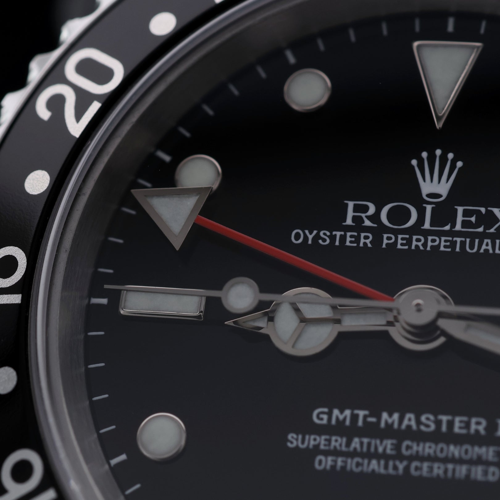 Rolex GMT Master II, Black Bezel, Oyster, LC100, Ref. 16710, 09 - 2005, B+P Erstkaufrechnung - LUXUHRIA