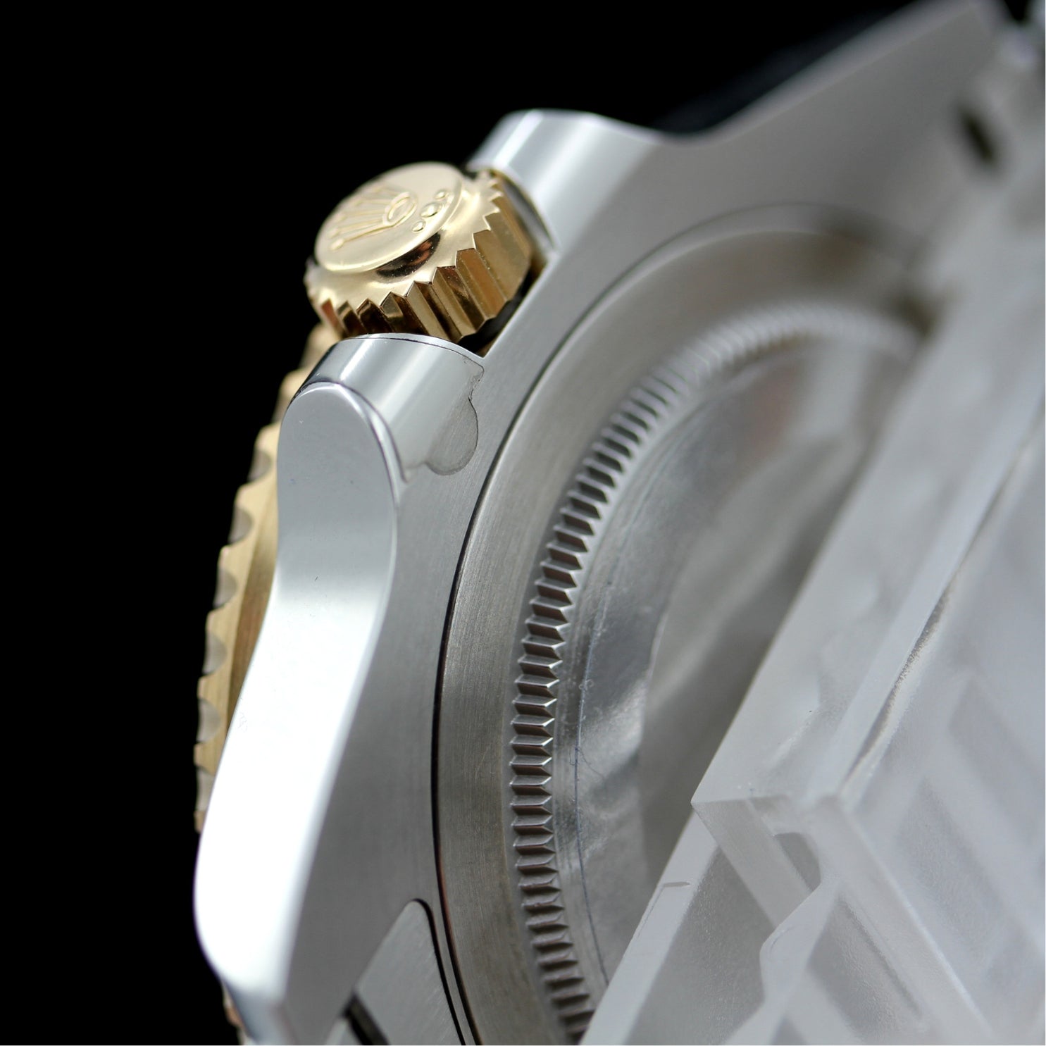 Rolex GMT Master II, Gelbgold/Stahl, Jubilee, Ref. 126713GRNR, 2023, 40 mm, B+P - LUXUHRIA