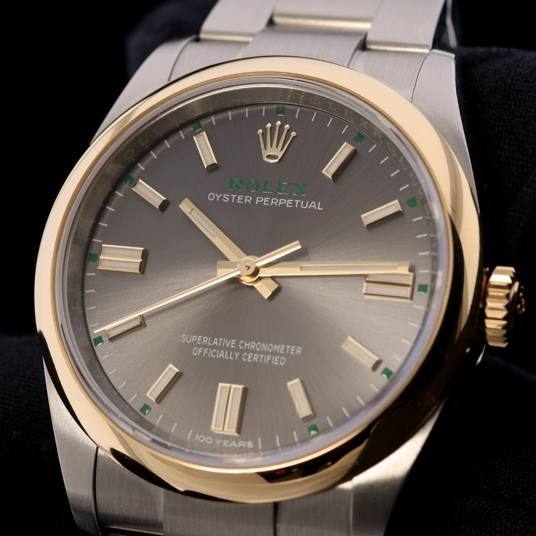 Rolex Oyster Perpetual 36, 100 Years Anniversary, Teilverklebt, Ref. 126003, 2026, B+P - LUXUHRIA