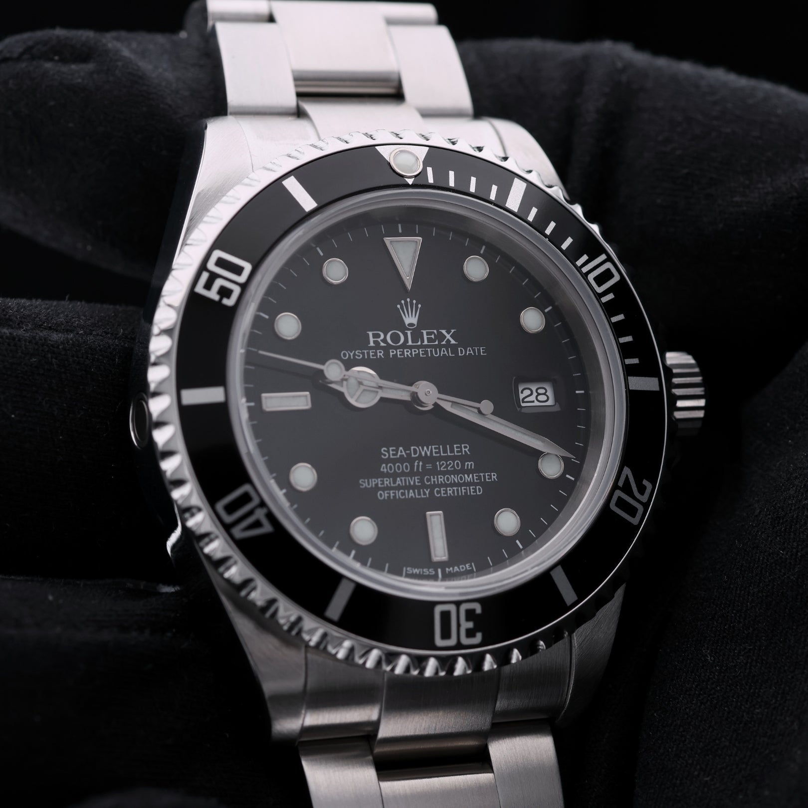 Rolex Sea - Dweller 4000, 40mm, Edelstahl, Ref. 16600, 12 - 2007, B+P - LUXUHRIA