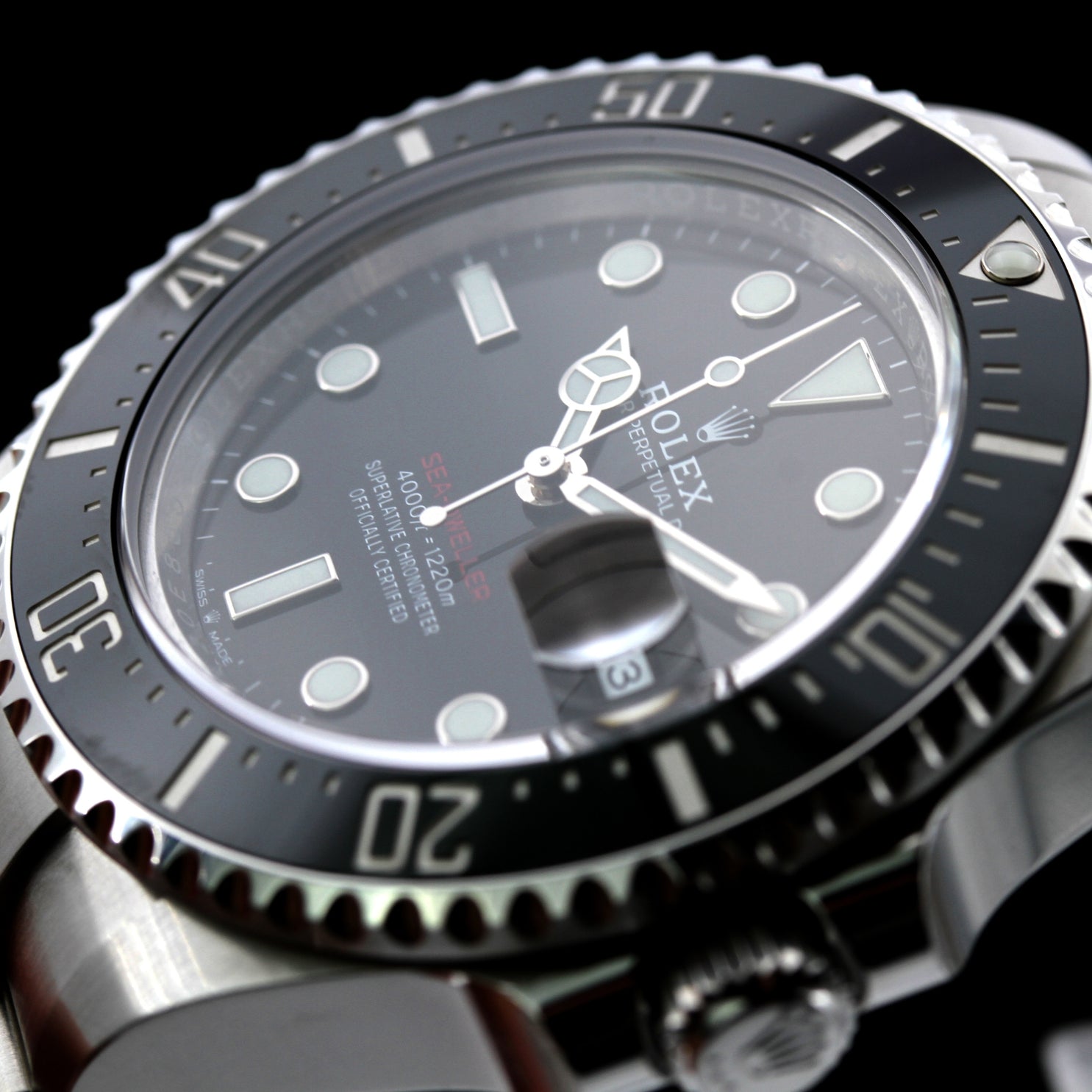 Rolex Sea - Dweller 4000ft 43mm, »Red«, LC100/2018, Ref. 126600, B+P - LUXUHRIA