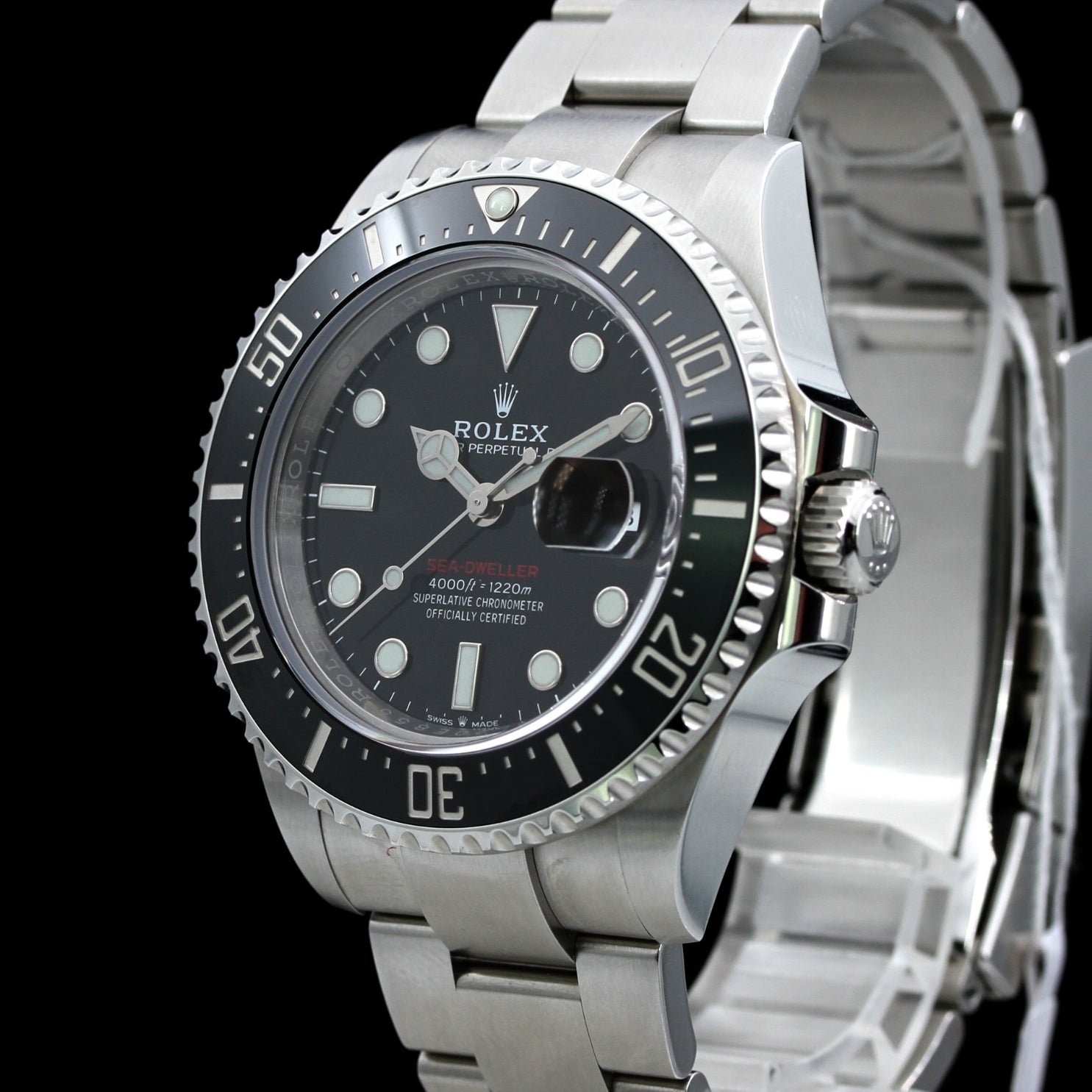 Rolex Sea - Dweller 4000ft 43mm, »Red«, LC100/2018, Ref. 126600, B+P - LUXUHRIA