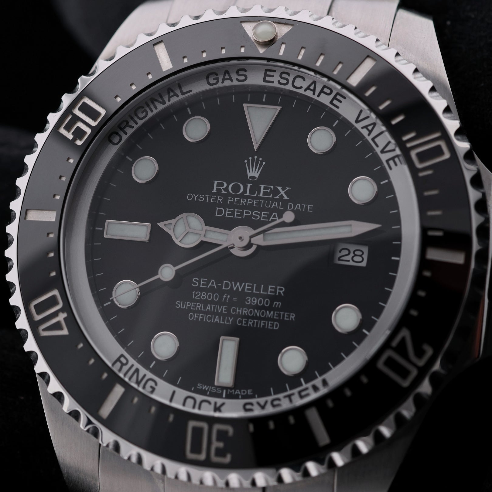 Rolex Sea - Dweller Deepsea, Edelstahl, LC100, Ref. 116660, 03 - 2014, B+P - LUXUHRIA