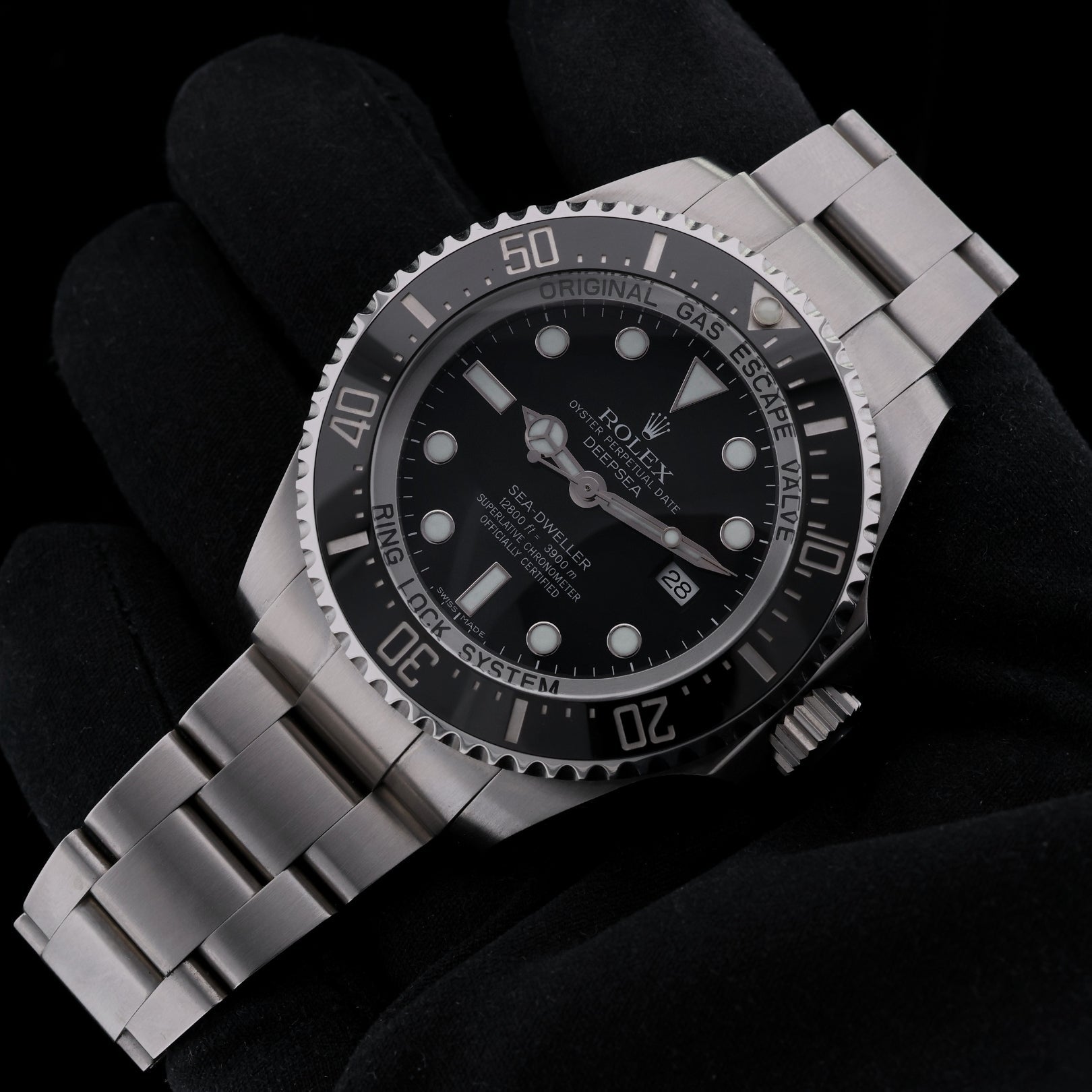 Rolex Sea - Dweller Deepsea, Edelstahl, LC100, Ref. 116660, 03 - 2014, B+P - LUXUHRIA